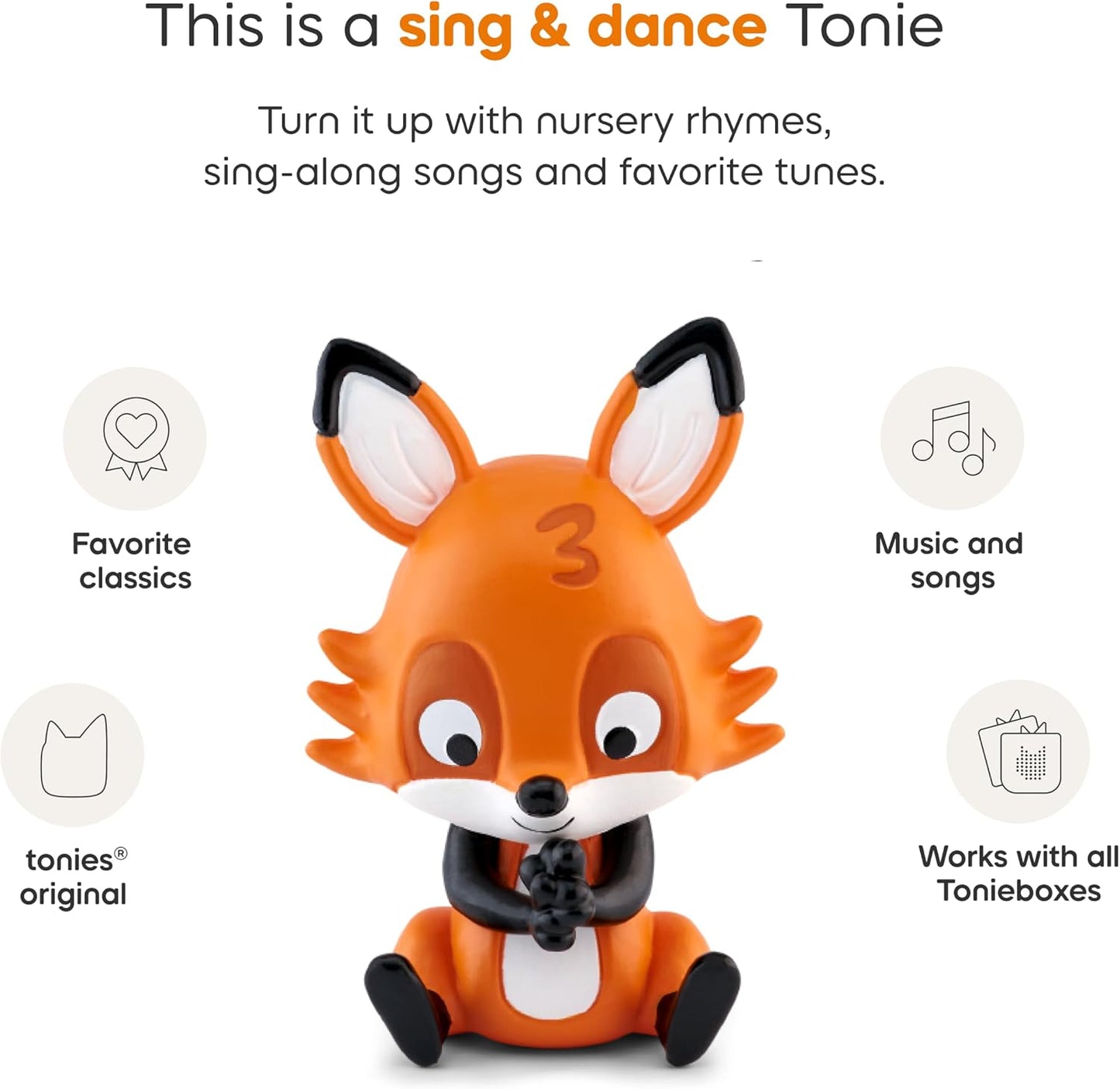 Hot Tonies Favorite Children's Songs: Counting Songs Audio Toy Figurine