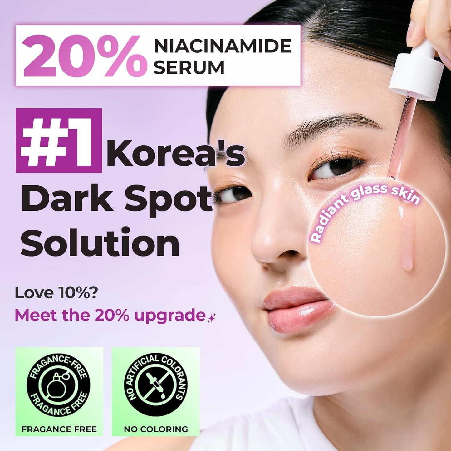 HotJUMISO 20% Niacinamide Dark Spot Correcting Serum for Face, 1.35 fl oz | TXA, Glutathione, Hexylresorcinol & Centella – Pore Care, Post-Blemish Marks, Glass Skin, Fragrance-Free