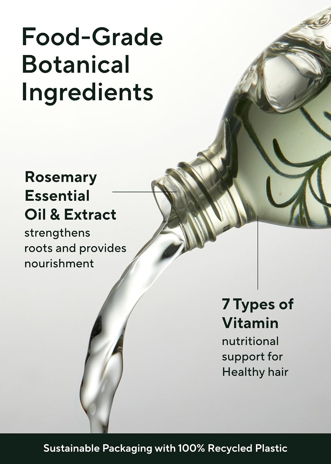 HotAROMATICA Root Enhancer Rosemary Water for Hair Growth spray | Rosemary hair oil & caffeine & biotin, Korean hair care for hair thinning & loss, free from silicone, paraben and sulfate