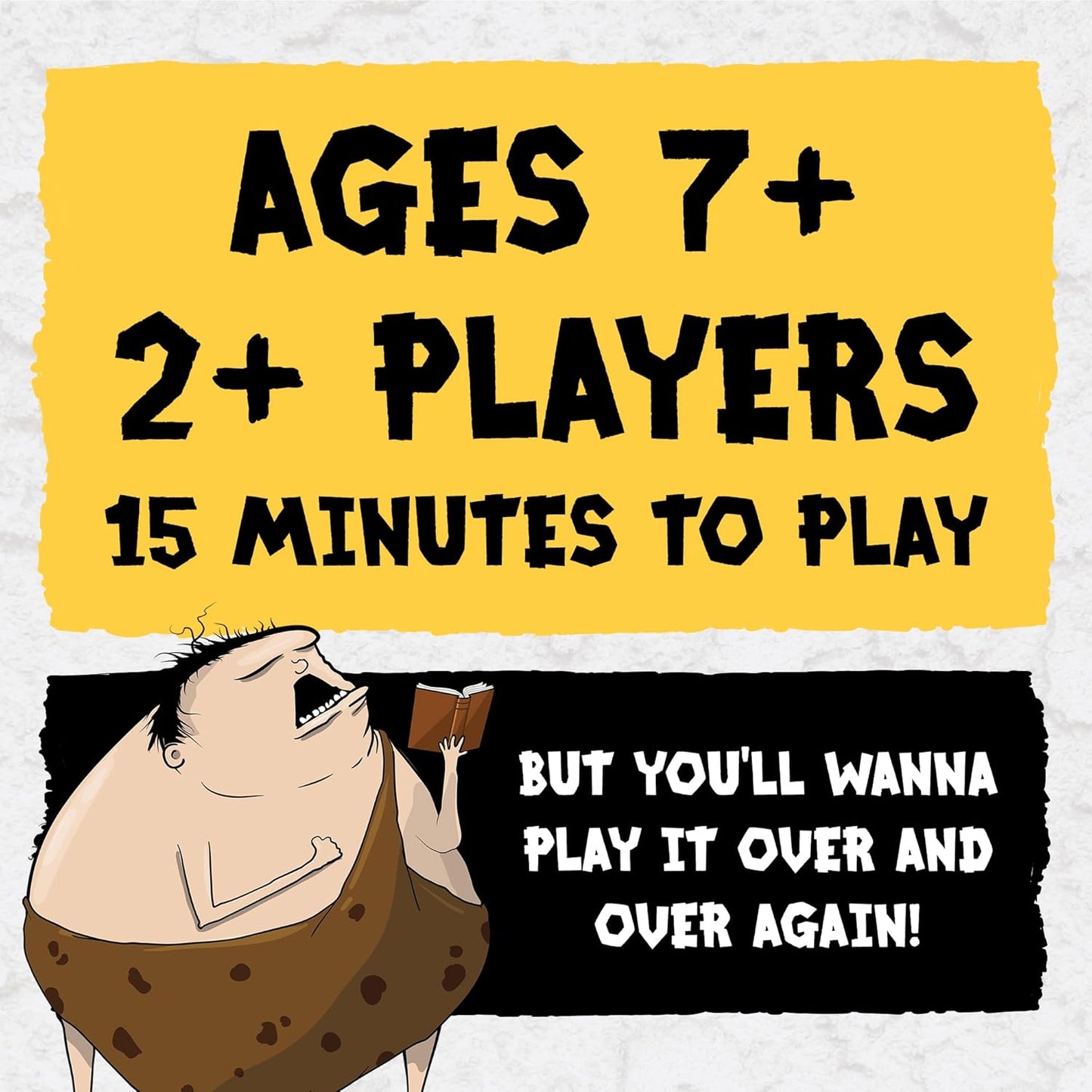 HotExploding Kittens Poetry for Neanderthals 2-6 Players, Ages 7+ | Be a Neanderthal poet! Give one-syllable words and phrases so friends guess the word in this quick-to-learn viral party game.