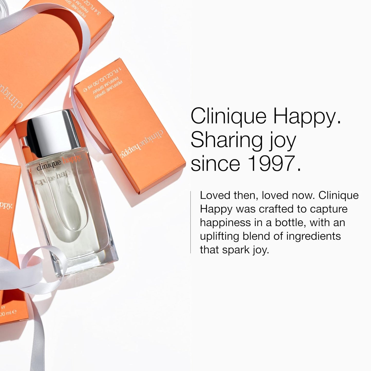 Hot Clinique Happy Eau de Parfum Spray | Notes of Grapefruit, Bergamot, Hawaiian Wedding Flower + Spring Mimosa | Perfumes for Women