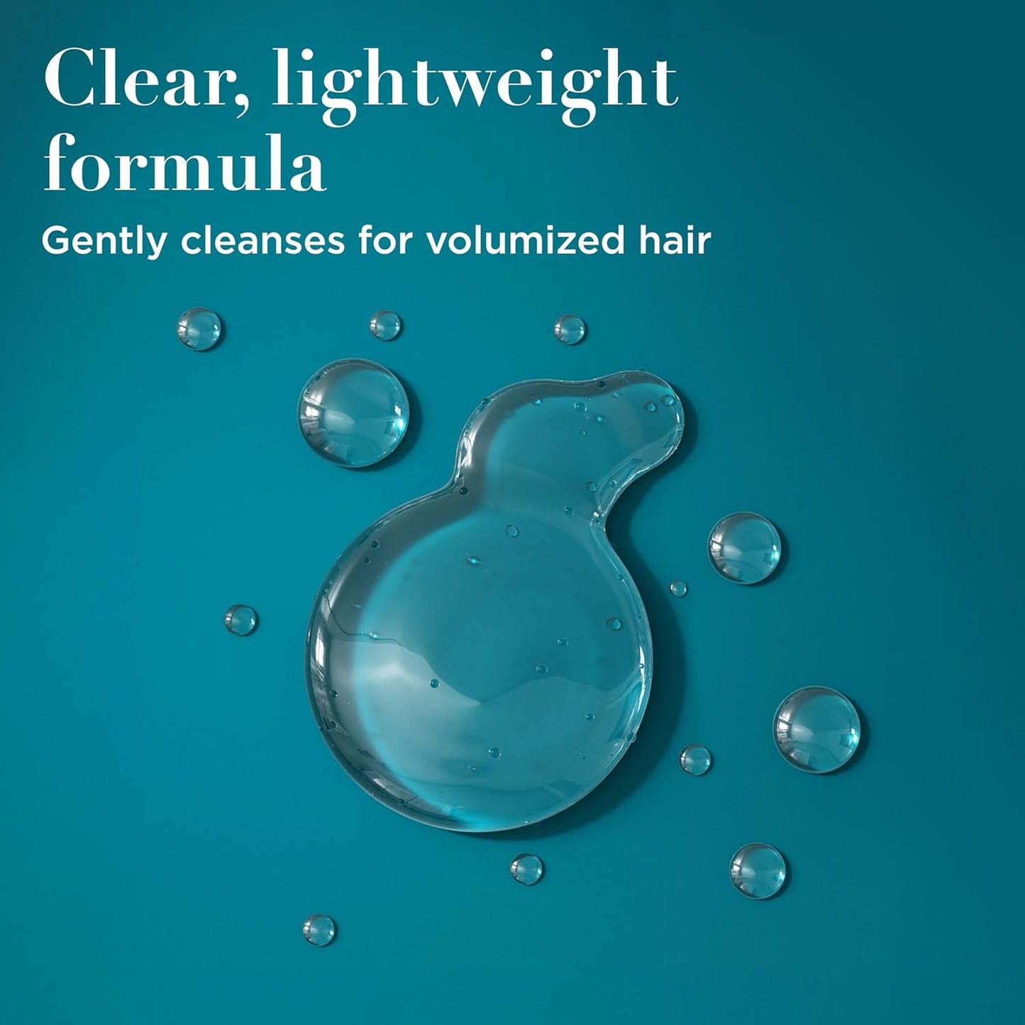 HotOGX Thick & Full + Biotin & Collagen Volumizing Shampoo, Nutrient-Infused Hair Shampoo with Vitamin B7 Biotin Gives Hair Volume & Body for 72+ Hours, Sulfate-Free Surfactants, 25.4 fl. oz