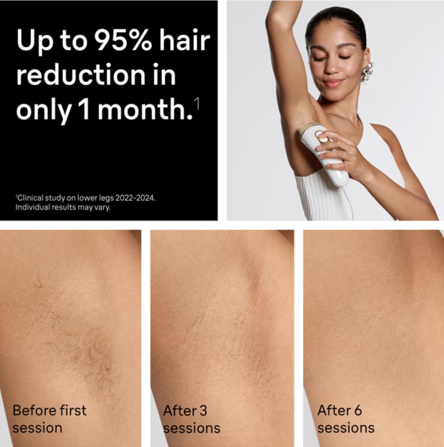 HotBraun IPL, Silk·Expert Pro 5, IPL Hair Removal for Women and Men, Permanent Laser Hair Reduction At-Home, 2 Heads, Pouch, IPL5137
