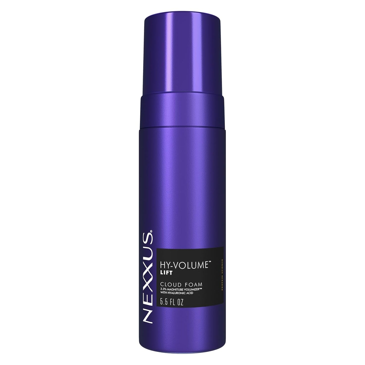 HotNexxus Hy-Volume Cloud Foam Hair Foam for Lift and Volume For Flat & Limp Hair Hair Styling Foam Powered by Magnitube Volumizer Technology with Hyaluronic Acid 5.5 fl oz