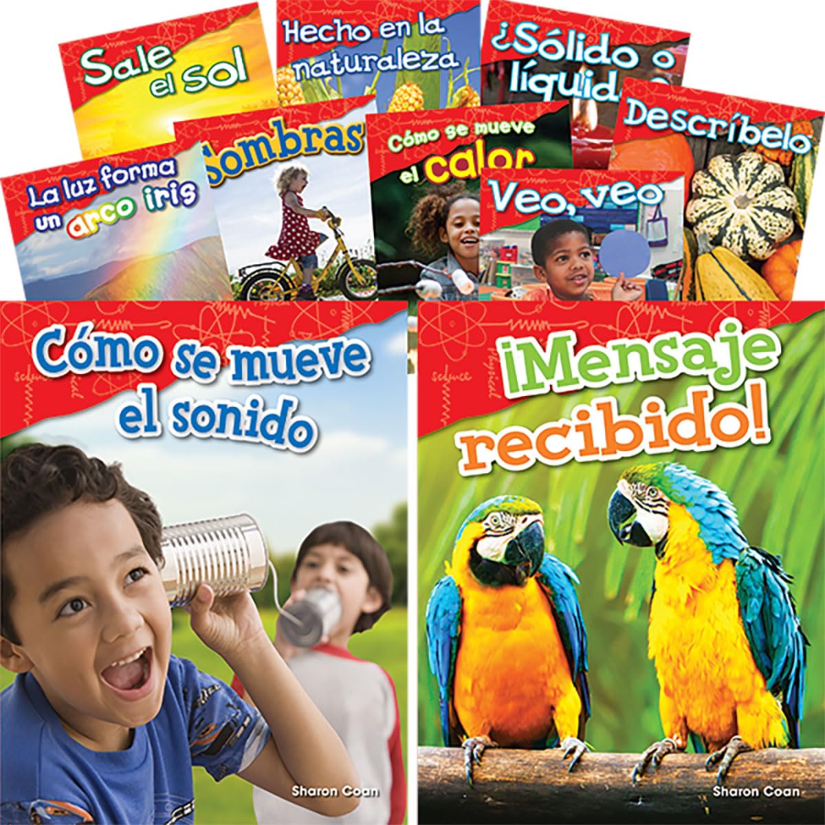 Hot Let's Explore Physical Science Grades K-1 Spanish, 10-Book Set (Science: Informational Text) (Spanish Edition)