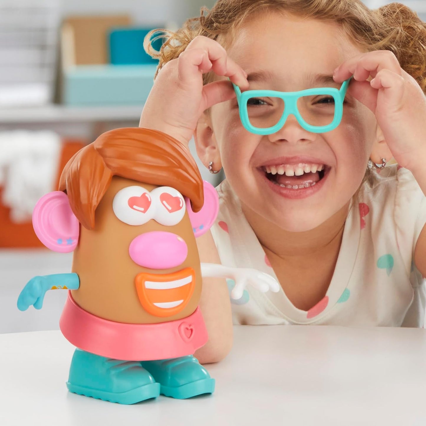HotPotato Head Express Yourspud Playset with 1 Potato Body and 32 Accessories, Creative Toddler and Preschool Toys for Boys and Girls 2 Years and Up (Amazon Exclusive)