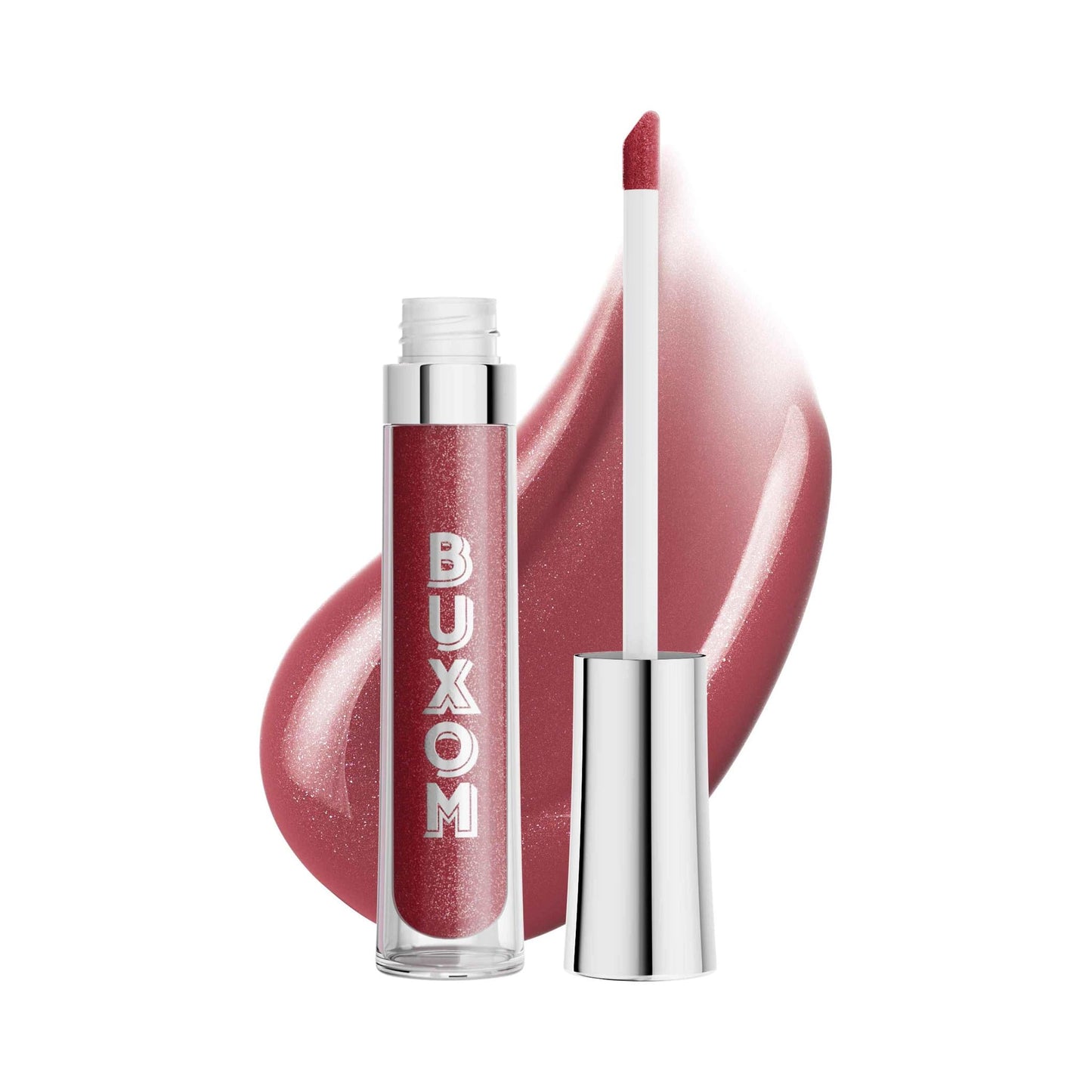 HotBuxom Full-On Plumping Lip Polish, Tinted Lip Plumper Gloss, Plumping Peptides & Vitamin E, High Shine Lip Gloss, Nourishes, Moisturizes & Softens Lips, Vegan
