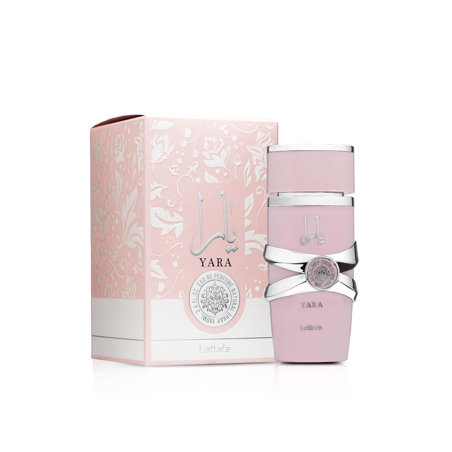 HotLattafa Yara - Vanilla, Gourmand, Fruity, Floral - Eau de Parfum Long-Lasting Fragrance for Women, 3.40 Ounce / 100 ml