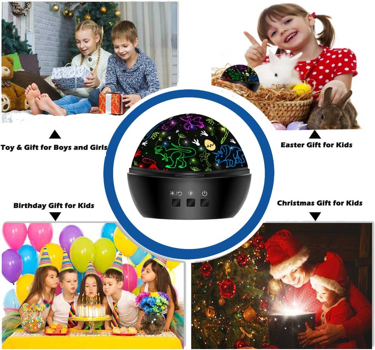 Hot Dinosaur Night Light Toys for 3-8 Year Old Boys,2 in 1 Dino Projection for 2-10 Year Kids,Boys Girls Gifts,Suitable for Chirstmas Xmax Easter Birthday