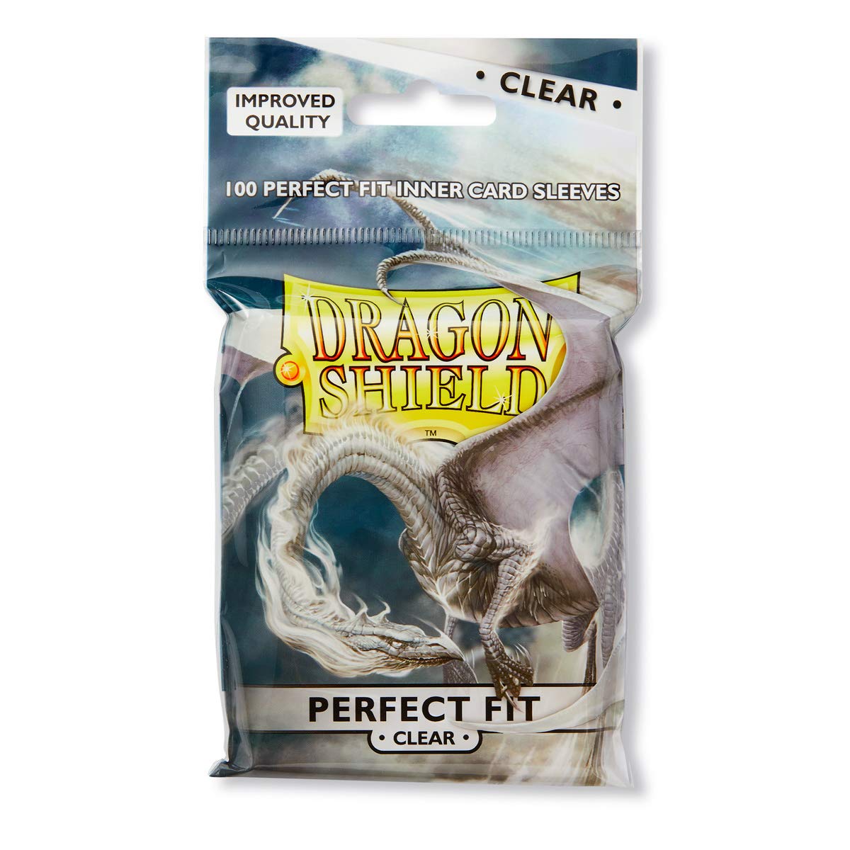 Hot 2 Packs Dragon Shield Inner Sleeve Clear Standard Size 100 ct Card Sleeves Individual Pack