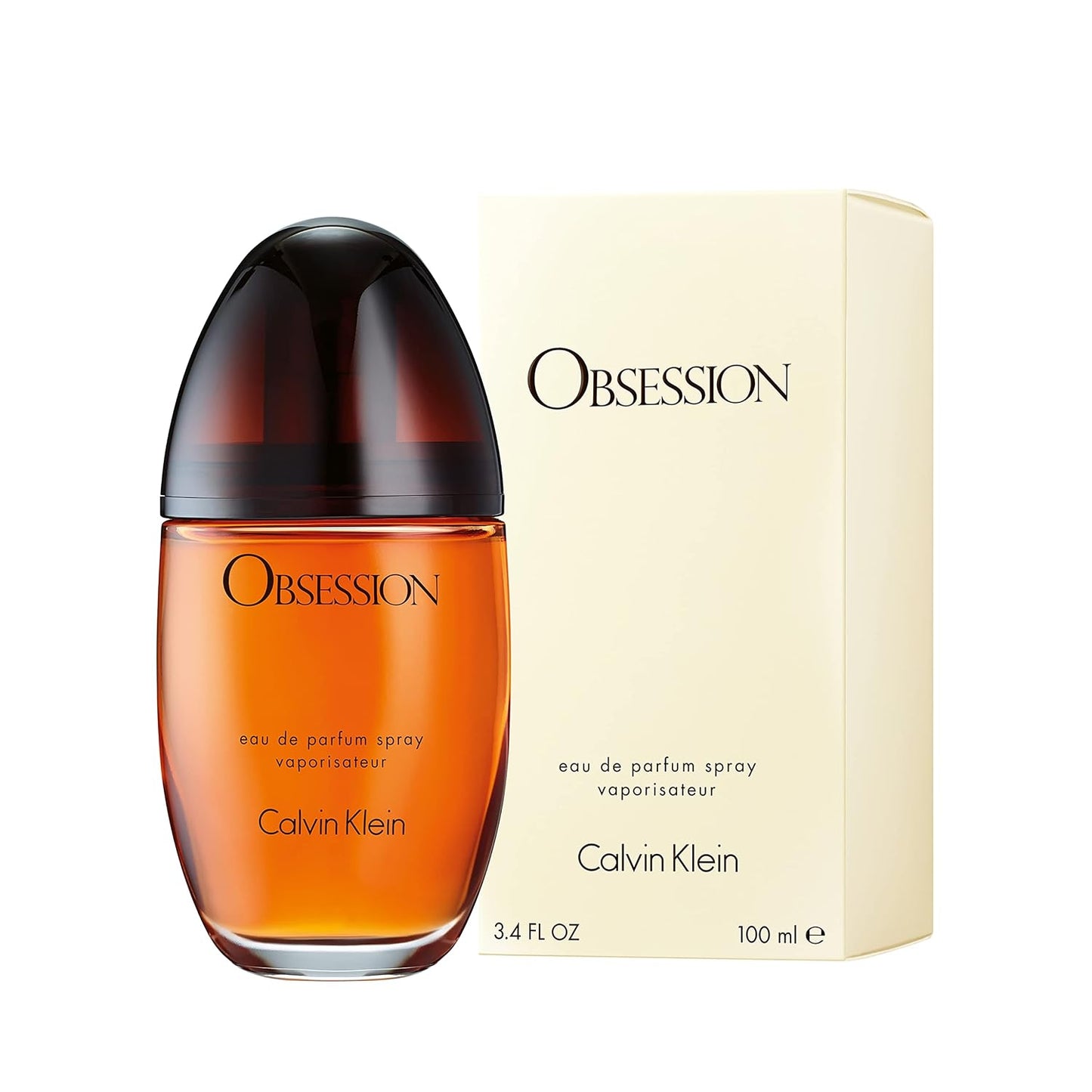 Hot Calvin Klein Obsession Eau de Parfum – Ambery Women's Perfume – With Notes of Mandarin, Bergamot, Jasmine & Patchouli – Long Lasting Fragrance