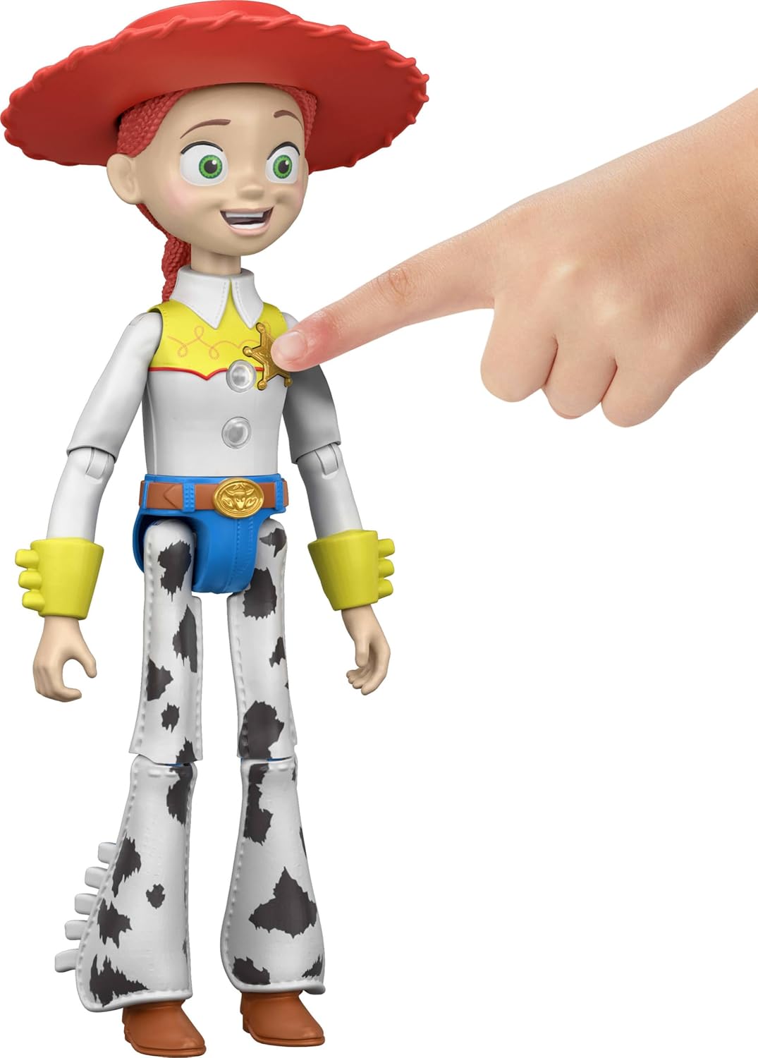 Hot Mattel Disney and Pixar Toy Story 5 Interactables Talking Jessie | 8.8-inch Playscale Talking Figure, Movie Phrases, Converses with Other Characters in the Line
