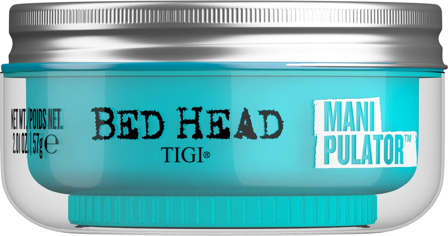 HotTIGI Bed Head Manipulator Texturizing Putty, Firm Hold Styling Putty for Short to Medium Hair, 2.01 oz