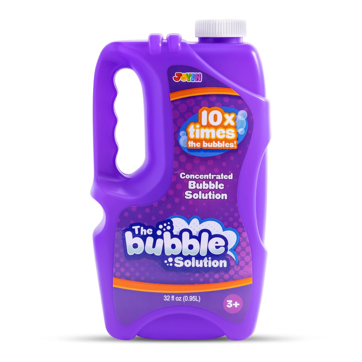 HotJOYIN 32 OZ Concentrated Bubble Solution for Bubble Machines (Up to 2.5 Gallons), Concentrated Solution Refills for Machine, Wands, Blower, Easter, Kids, Parties