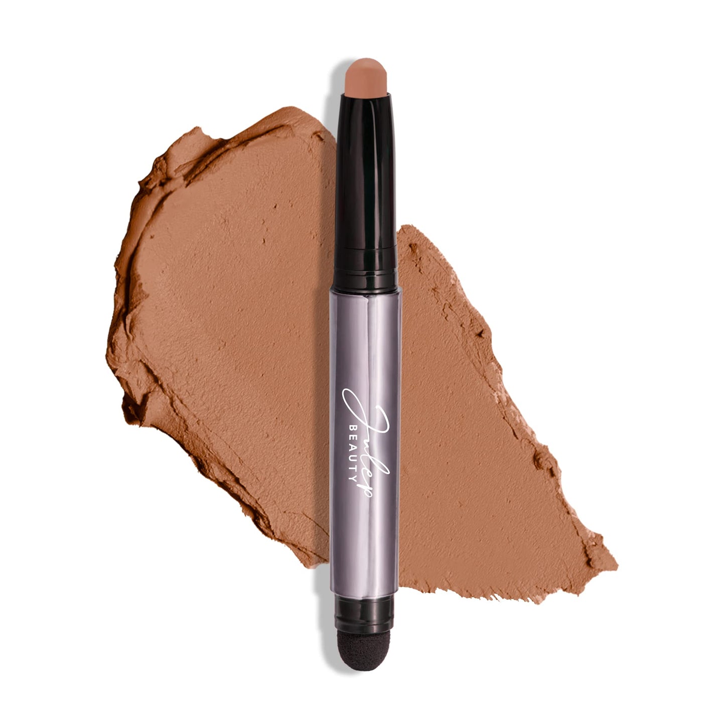 HotJulep Eyeshadow 101 Cream-to-Powder Waterproof Eyeshadow Stick – Champagne Shimmer – Long-Lasting, Buildable, Crease-Proof, Cruelty Free, Shimmer Finish with Built-In Smudger