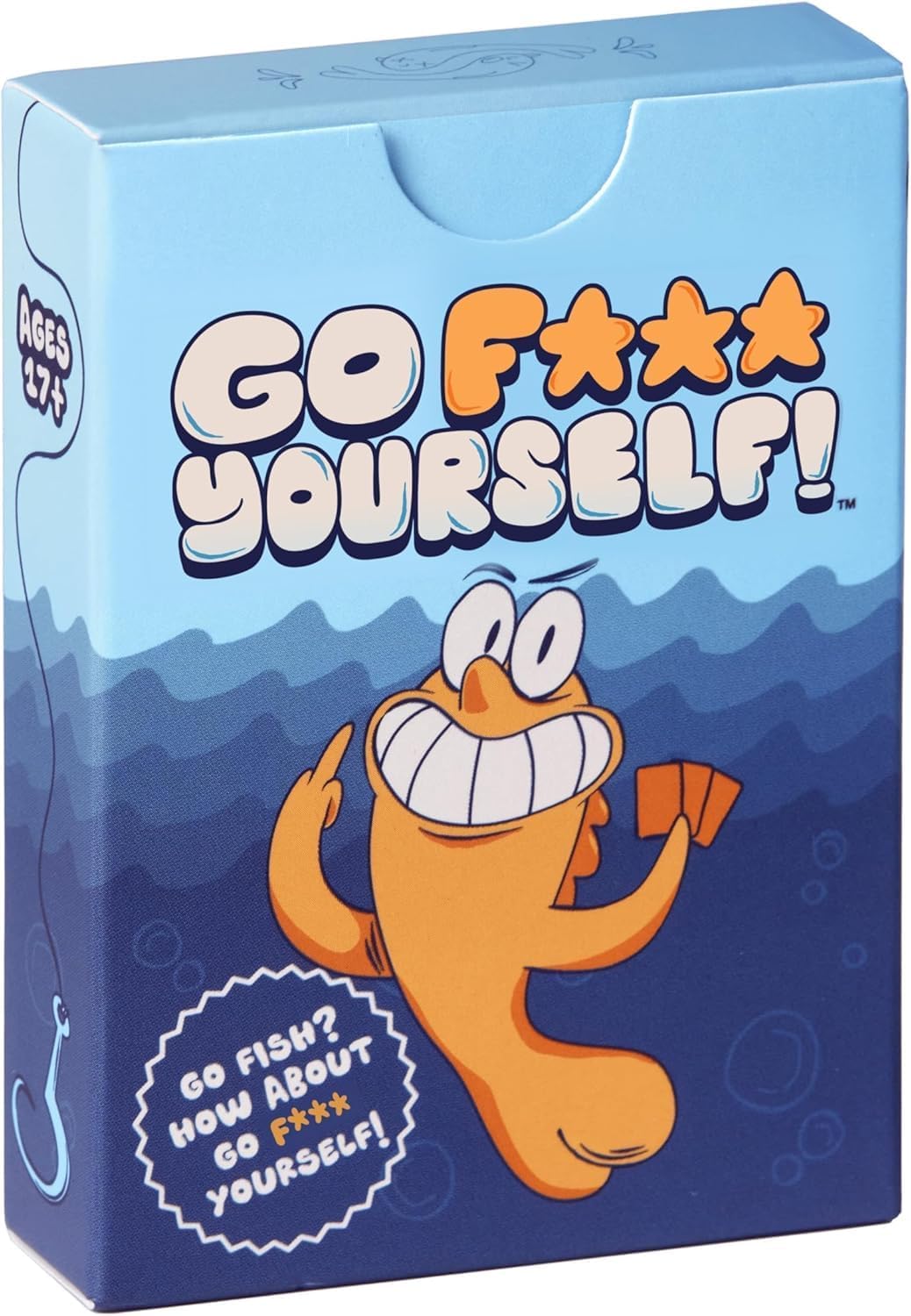 HotGo F Yourself! Grown Up Go Fish Card Game, Funny Gag Gift Card Deck | 52 Playing Card Deck of 13 Unique Pairs, 2+ Players, Funny Party Game for Game Night, Bachelorette Parties, Travel, Camping