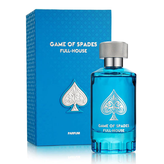 Hot Jo Milano Game of Spades Full House Eau De Parfum Spray | 3.4 oz (100ml) | Cinnamon, Oud Wood, Neroli, Orange, Ginger Scent | Long Lasting Fragrance for Men and Women (Unisex)