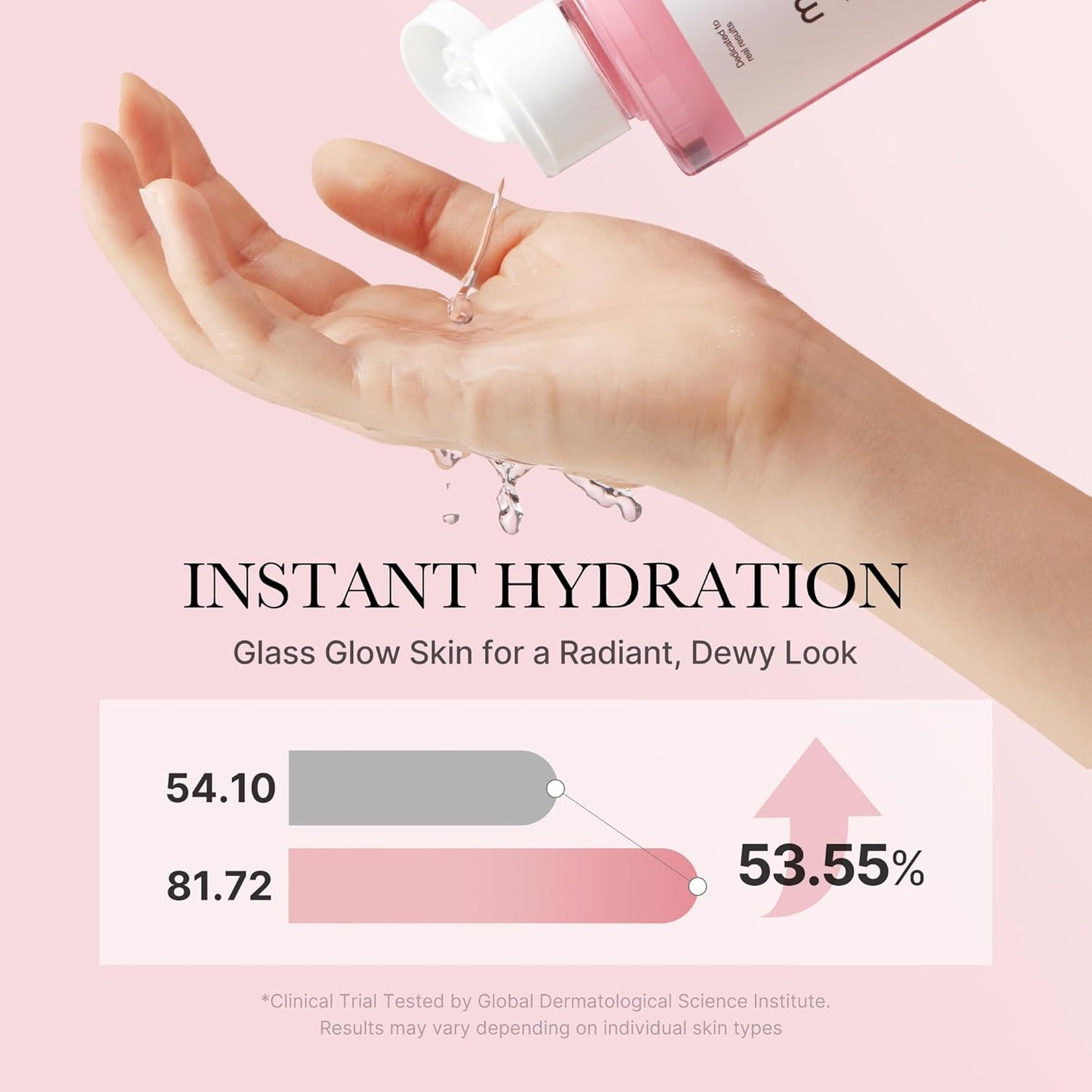 Hotmedicube PDRN Toner Rose PDRN Peptide Toner | Lightweight & Watery Toner with Rose PDRN, Peptides, Niacinamide - For Soothing & Calming, Korean Skincare, 8.45 fl.oz