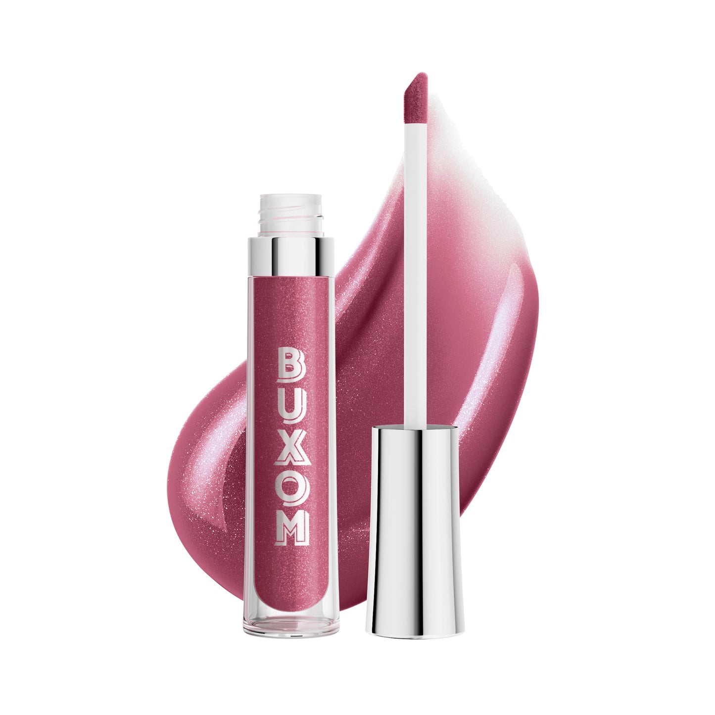 HotBuxom Full-On Plumping Lip Polish, Tinted Lip Plumper Gloss, Plumping Peptides & Vitamin E, High Shine Lip Gloss, Nourishes, Moisturizes & Softens Lips, Vegan