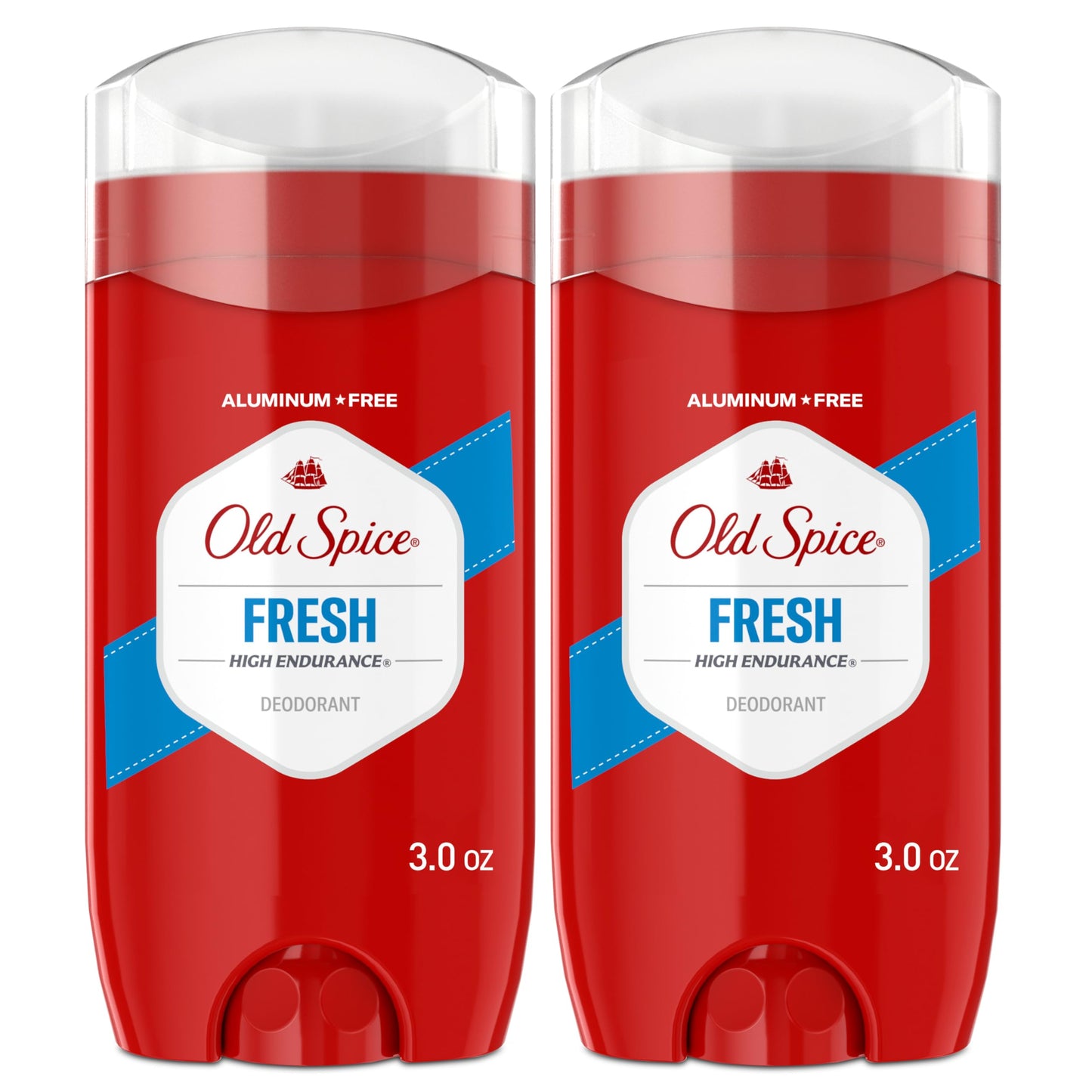HotOld Spice Aluminum Free Deodorant for Men, High Endurance, 24/7 Lasting Freshness & Long Lasting Scent, 24/7 Advanced Sweat & Odor Protection, Fresh Scent, 3.0 oz (Pack of 2)
