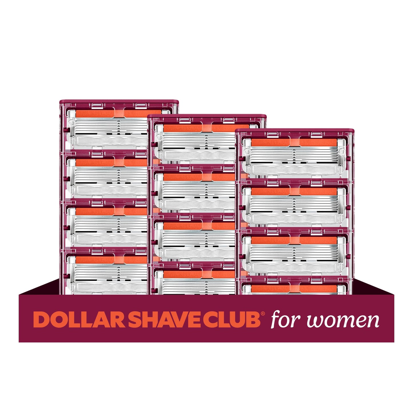 HotDollar Shave Club | 6 Blade Razor Refills (8 Pack) | 6 Stainless Steel Blades for a Close & Comfortable Shave
