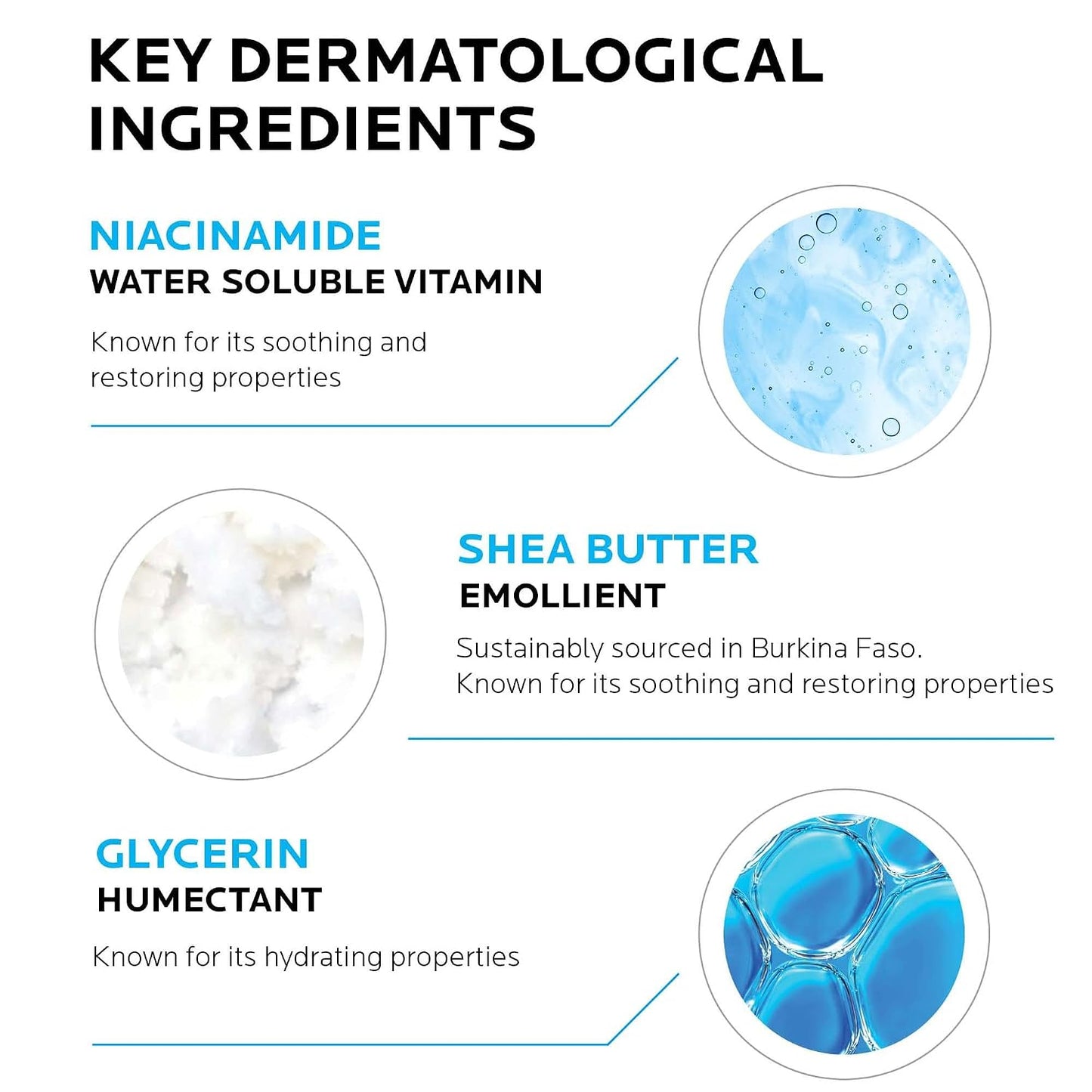 HotLa Roche-Posay Cicaplast Hand Cream, Instant Relief Moisturizing Hand Lotion for Dry Hands, Shea Butter Lotion for Dry Cracked Hands, Non Greasy, Fragrance Free