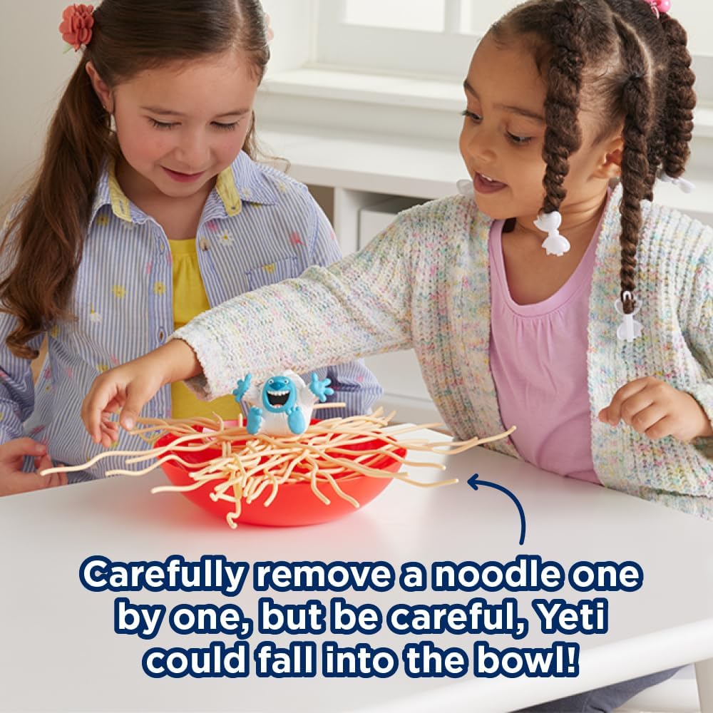 HotYeti in My Spaghetti Board Games for Family Night, Multi-Player Game, 4+ | Family Game, Kids Games, Multi-Player, Board Games for Family Night, Preschool Toys, Hand-Eye-Coordination Game
