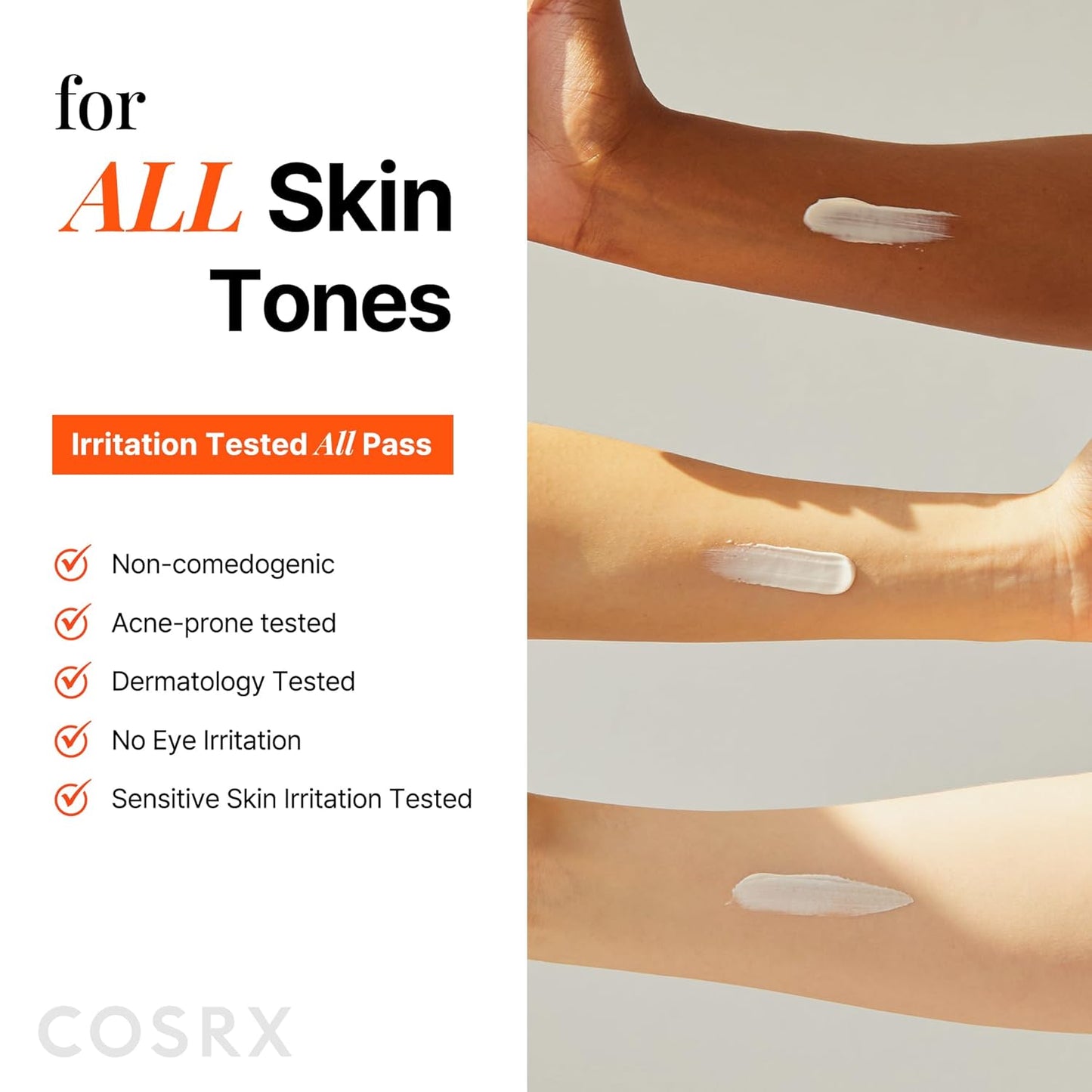 HotCOSRX Airy-Light Clear Sunscreen Stick with Vitamin E&C SPF 50, 0.67 oz, 19g, Korean Suncreen Stick Suncare Sunblock, Lightweight, No White Cast, Water resistant, Oil Control Matte Sunscreen for Face