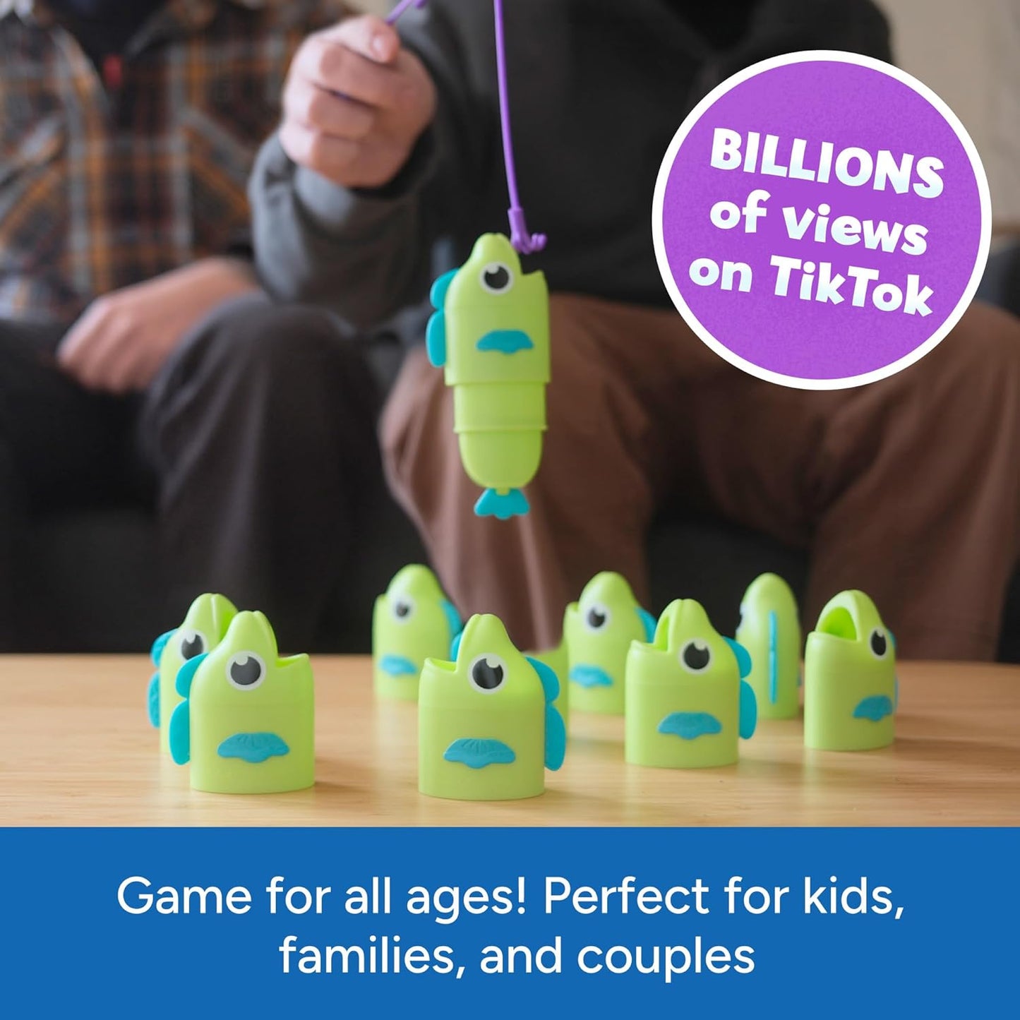 HotEducational Insights Reel Big Catch Game - Preschool Math Games for 4 Year Olds, Who Can Catch the Longest Fish Game, Kindergarten Learning Activities, Fishing and Counting Games for Kids Ages 3-5