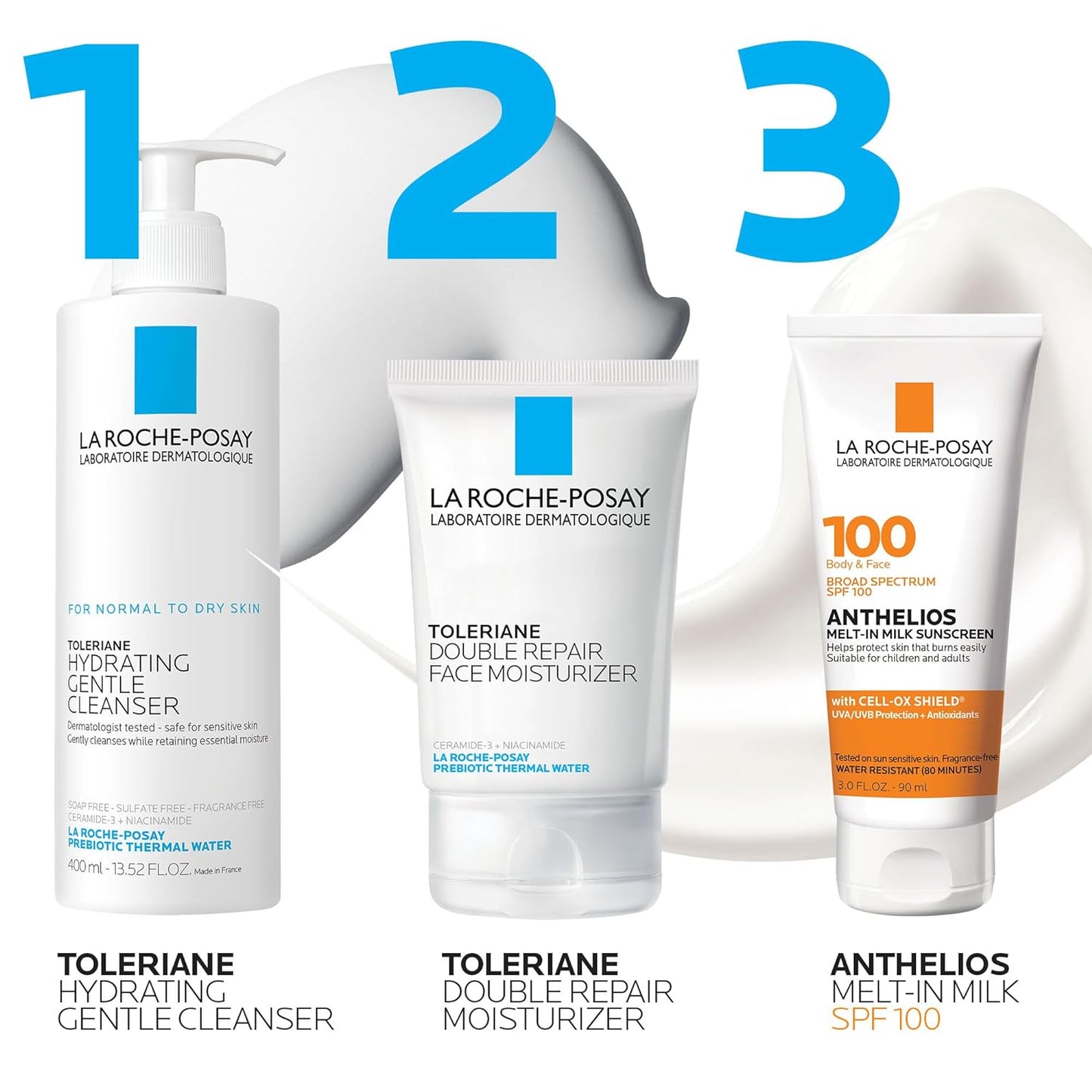 HotLa Roche-Posay Anthelios Melt-In Milk Sunscreen SPF 100, Sunscreen For Body & Face, Broad Spectrum SPF + Antioxidants, Oil Free, For Sun Sensitive Skin, Oxybenzone Free