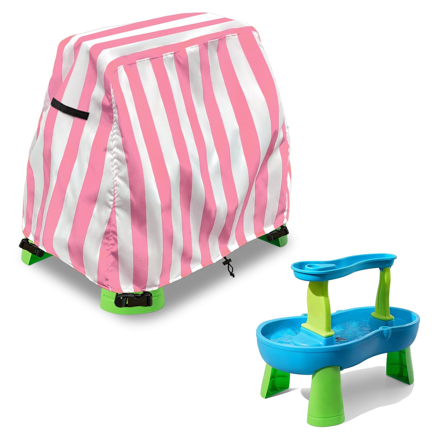HotKids Water Table Cover Fit Rain Showers Splash Pond Water Table,Waterproof Dust Proof Anti-UV Outdoor Toys Cover-Cover only