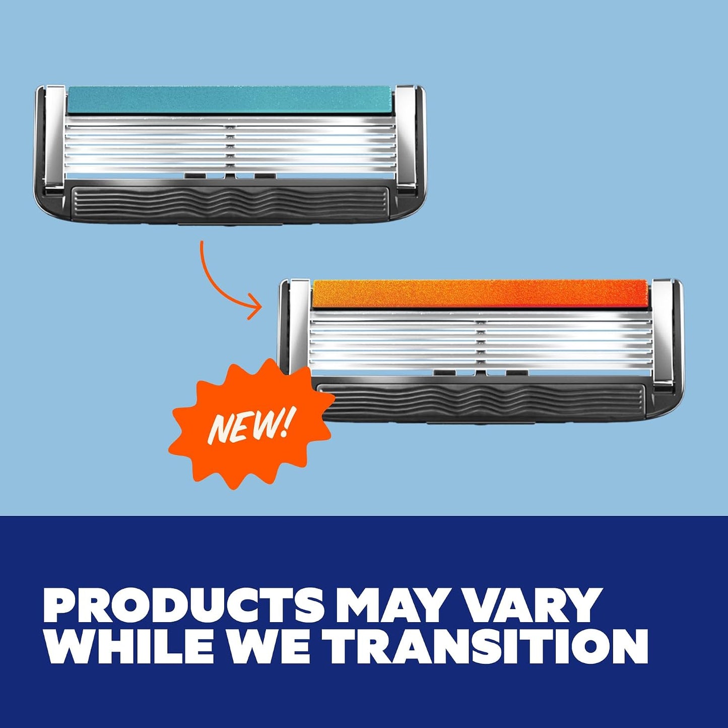 HotDollar Shave Club | 6 Blade Razor Refills (8 Pack) | 6 Stainless Steel Blades for a Close & Comfortable Shave
