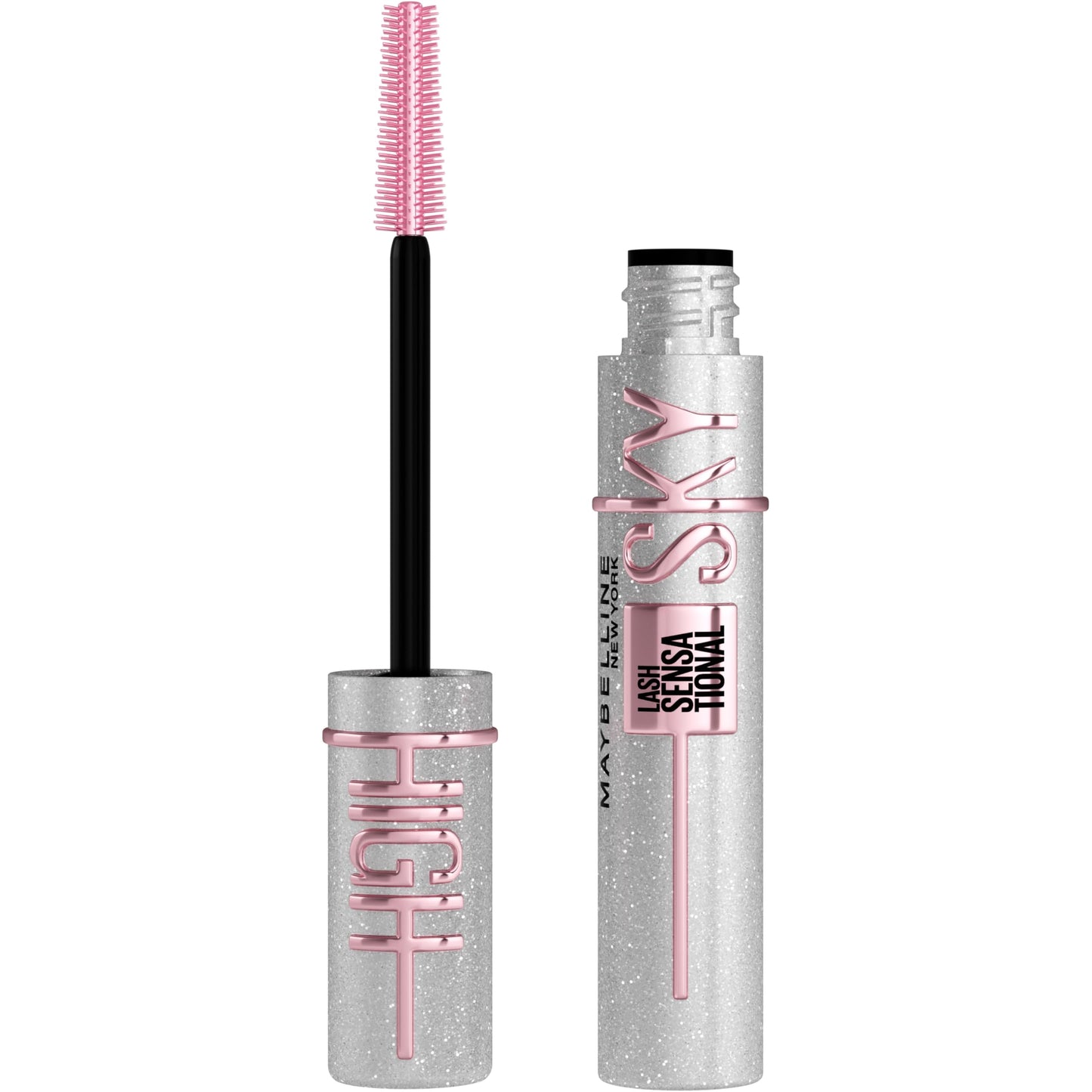 HotMaybelline Lash Sensational Sky High Washable Mascara Makeup, Volumizing, Lengthening, Defining, Curling, Multiplying, Buildable Formula, Blackest Black, 1 Count