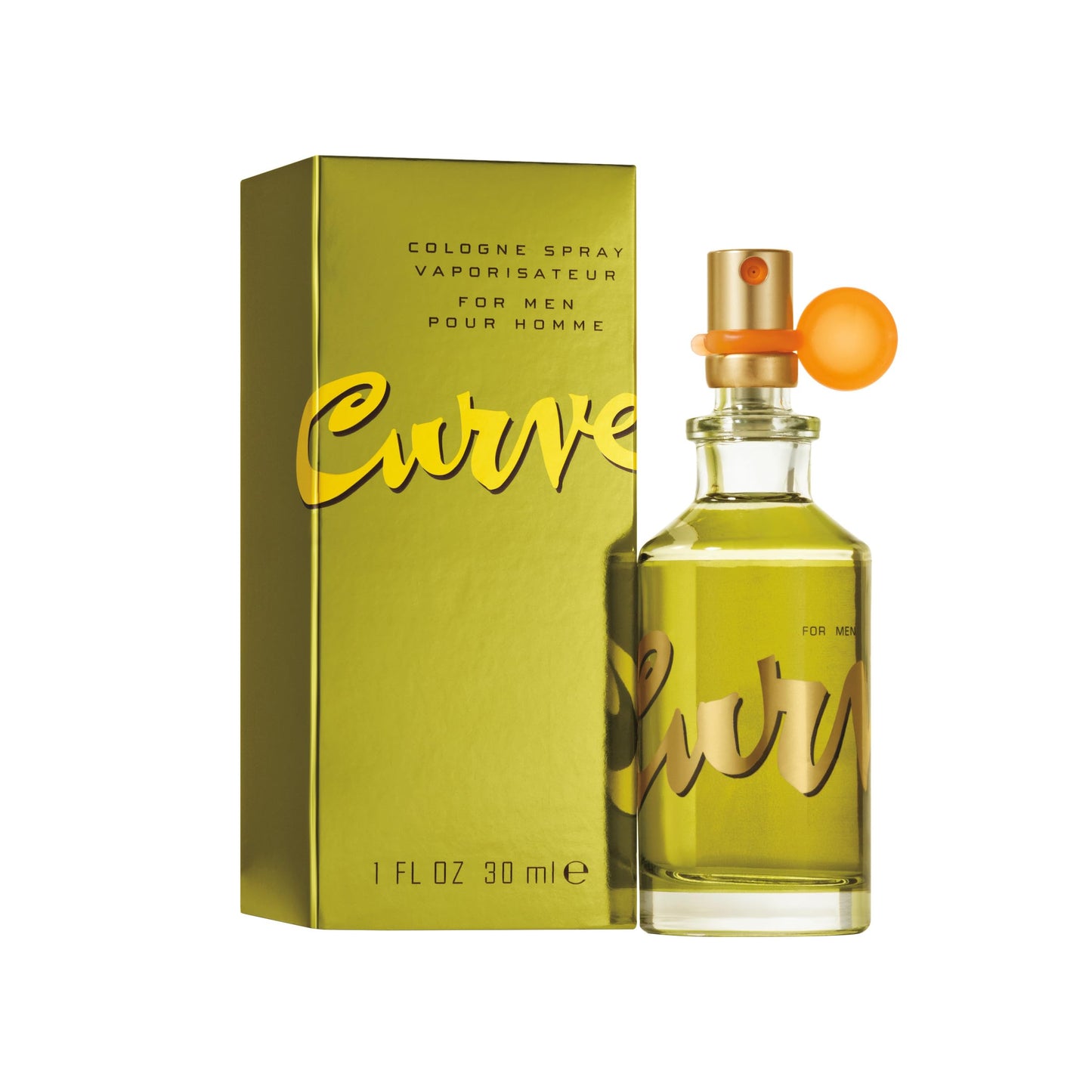 Hot Curve Men's Cologne Fragrance Spray, Spicy Wood Magnetic Scent for Day or Night, 6.8 Fl Oz