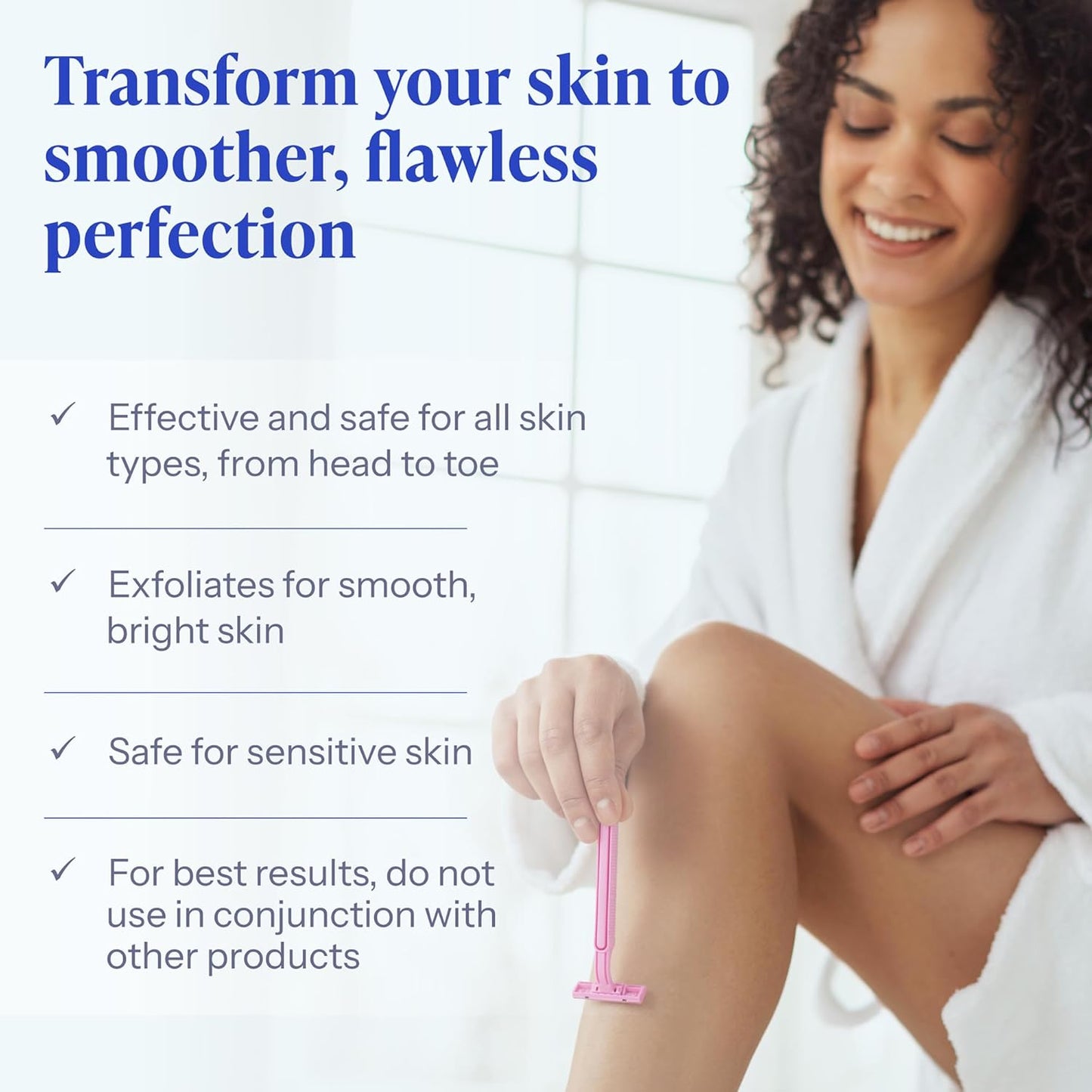 HotTend Skin Solution for Razor Bumps and Ingrown Hair, 4 Oz | Solution for Unsightly Razor Burns, Post Shaving and Waxing Toner, Deodorant, Made in USA