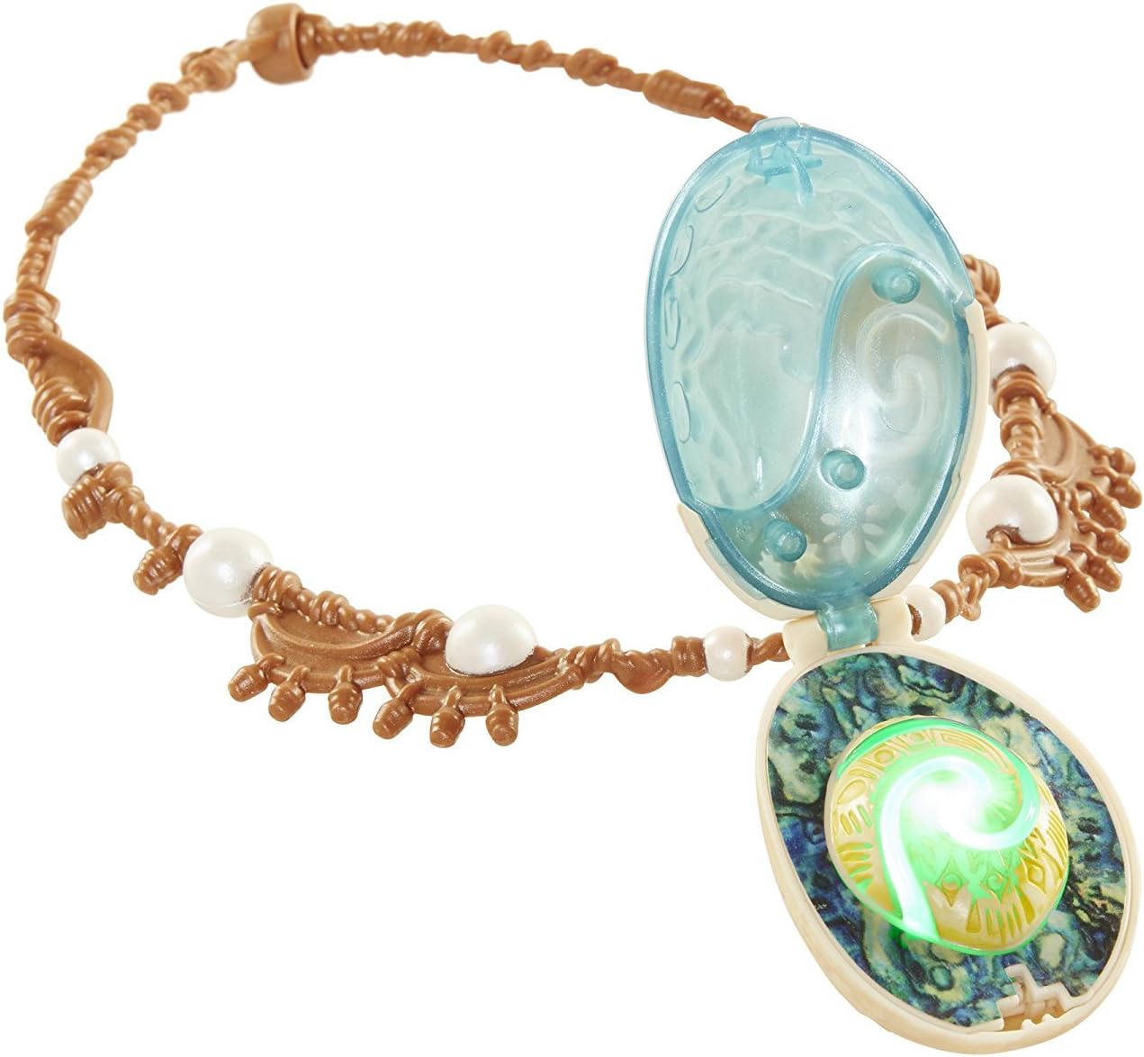 HotDisney Moanas Magic Shell Heart Light Up Necklace by Te Fiti Brand Name Disney Moana