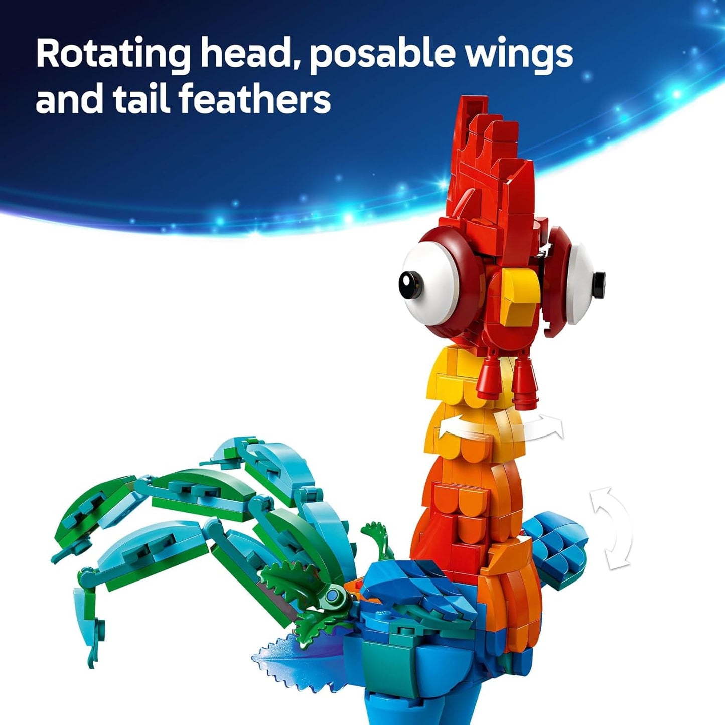 Hot LEGO Disney Moana 2 Heihei - Building Toy for Kids, Girls & Boys, Ages 9+ - Gift for Birthdays - Moana & Disney Toy for Fans - 43272