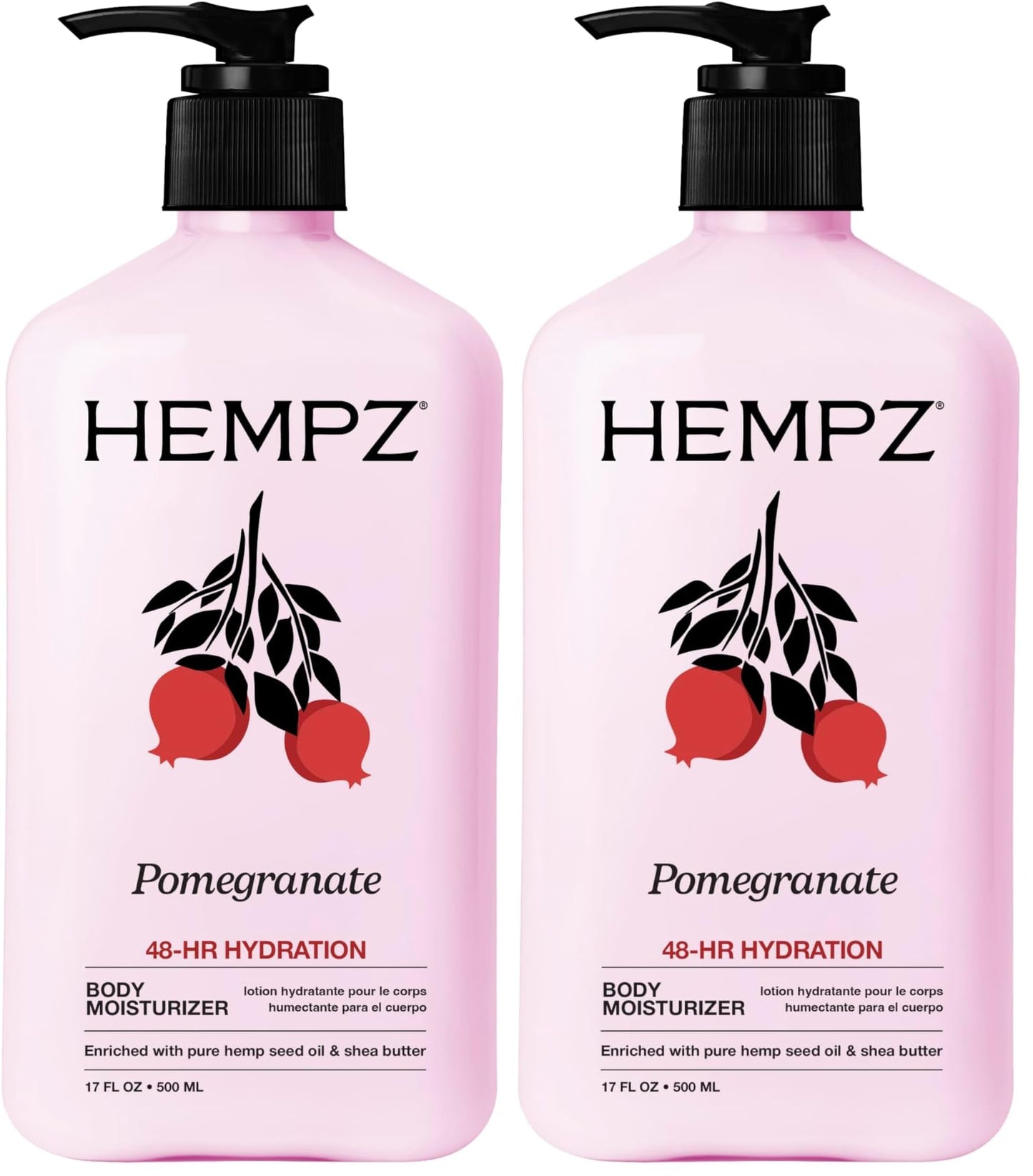 HotHempz Whipped Vanilla & Coconut Cream Body & Hand Lotion, Vegan Formula, for Men or Women, 17 oz.