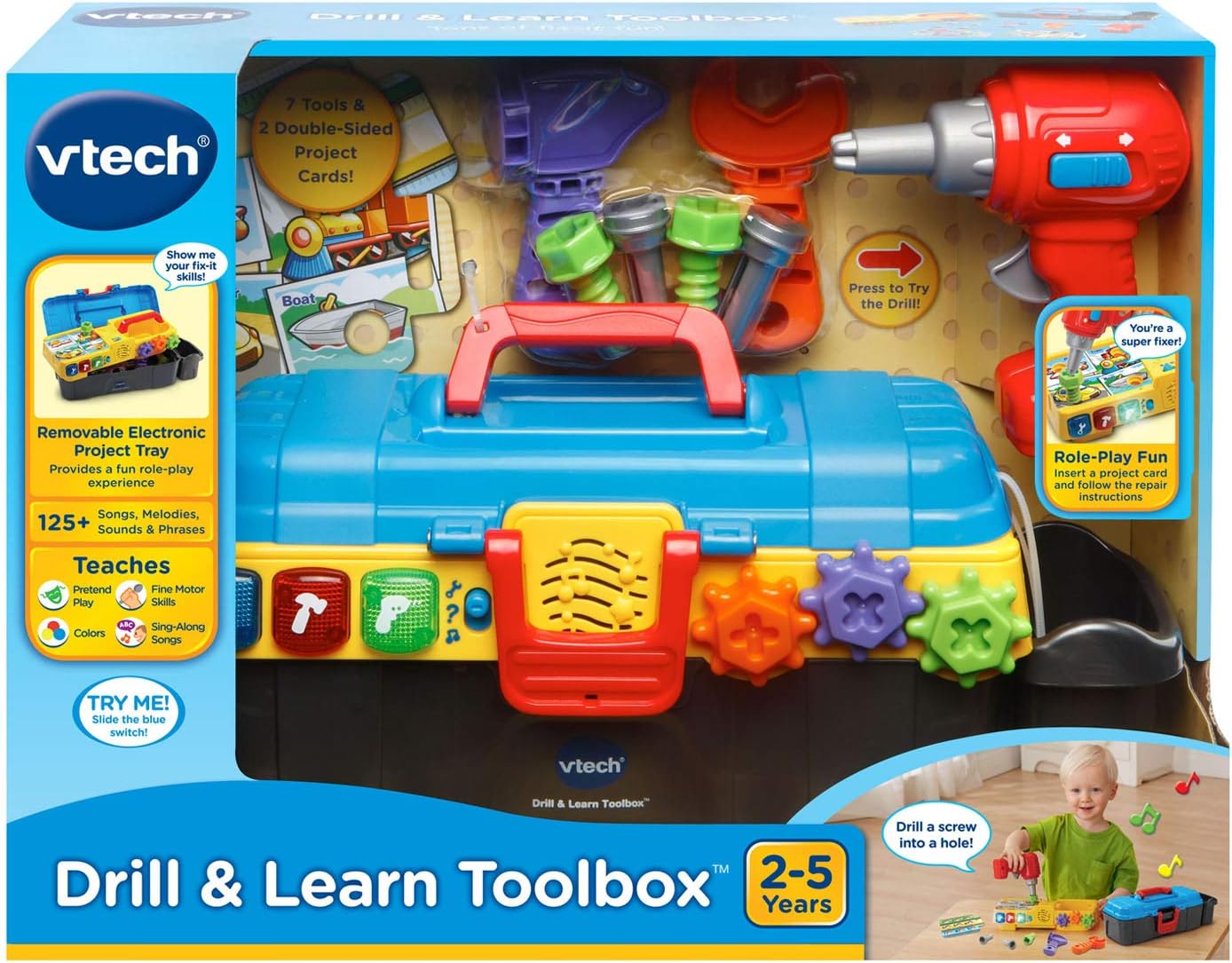 HotVTech Drill and Learn Toolbox