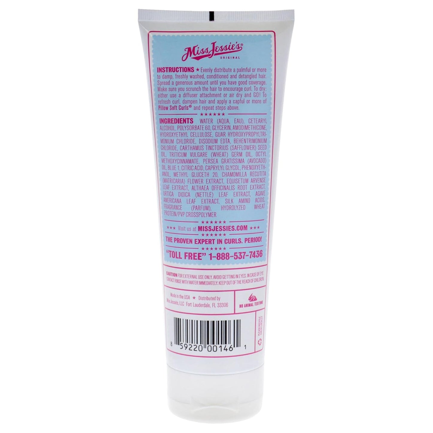 HotMiss Jessie's Pillow Soft Curls Unisex Lotion 8.5 oz