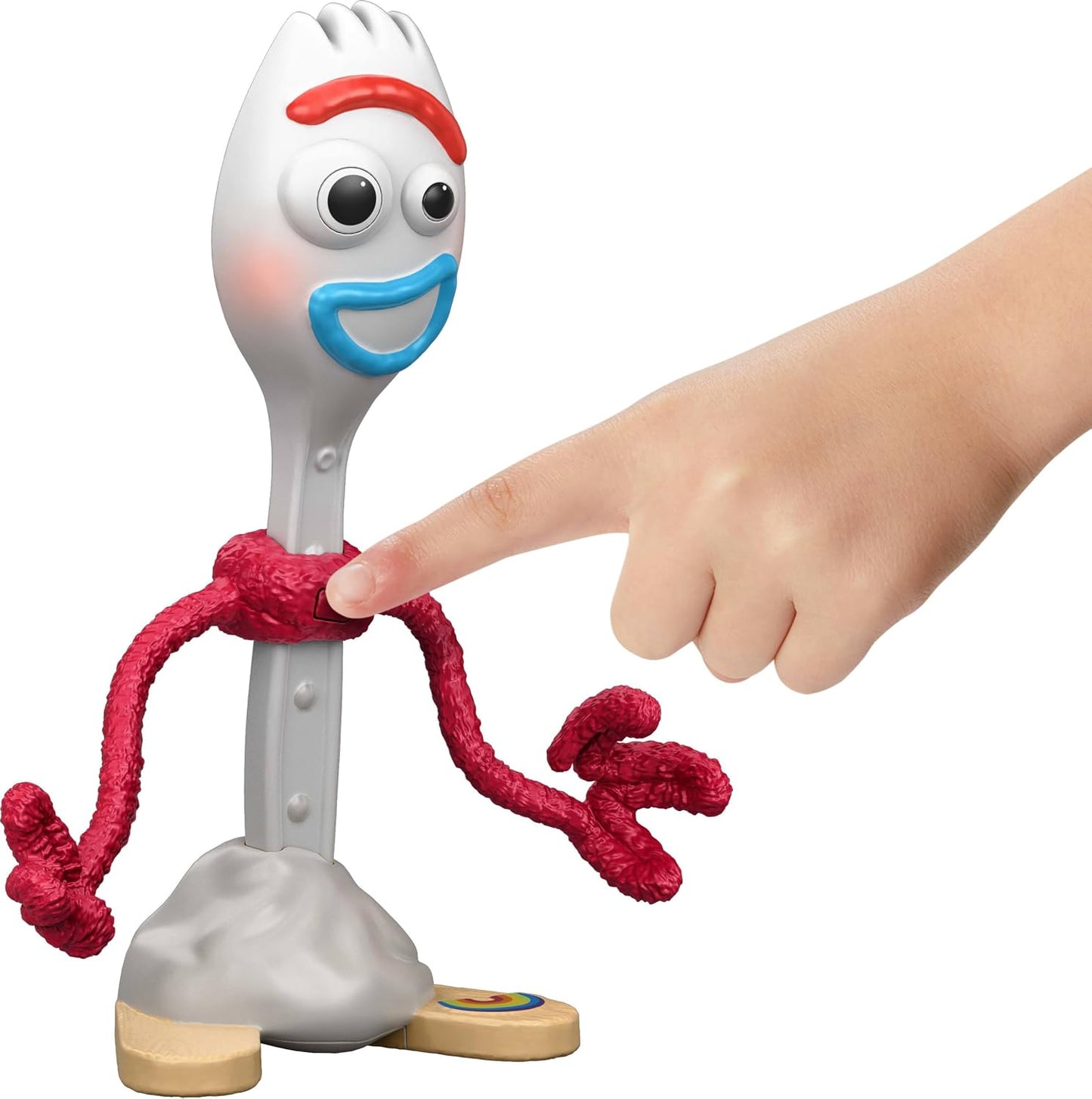 Hot Mattel Disney and Pixar Toy Story 5 Interactables Forky | 7-inch Playscale Talking Figure, Movie Phrases, Converses with Other Characters in the Line