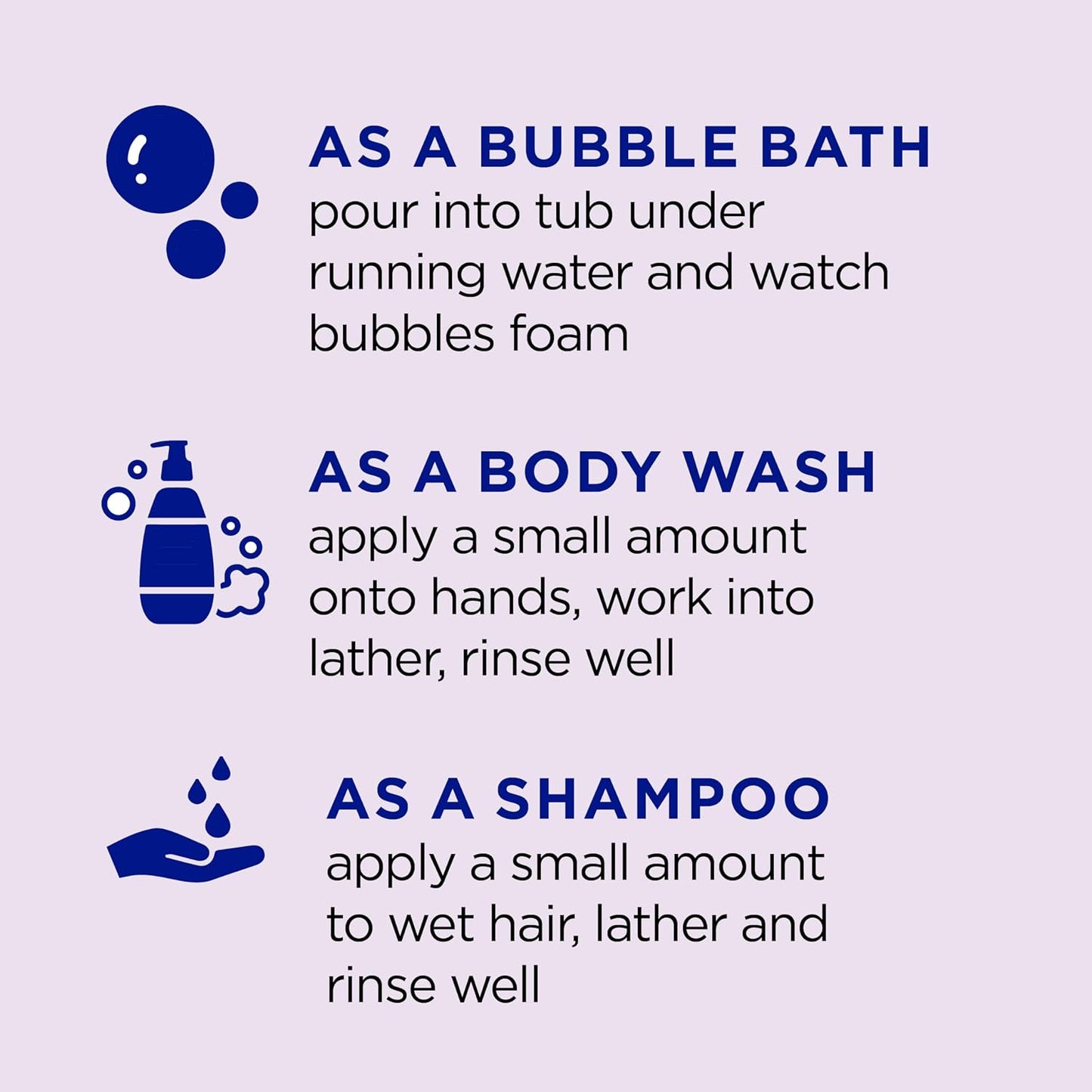 HotDr Teal's Kids 3-in-1 Sleep Bubble Bath, Body Wash & Shampoo with Melatonin & Essential Oil, Lavender Scent, 20 fl oz (Pack of 3)