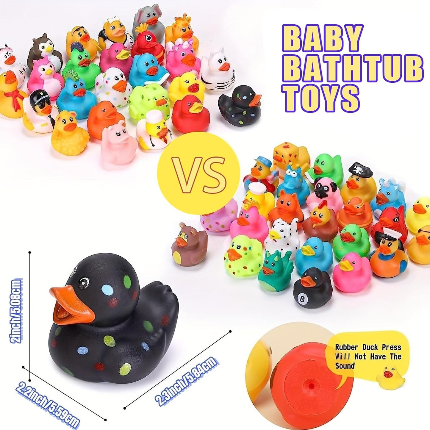 Hot LINICE 30 Pcs Rubber Ducks, Random Assortment Ducks Bulk, Mini Rubber Duckies for Toddler Baby Bath Toys, Kids Bath Pool Toys Birthday Gifts Party Favors