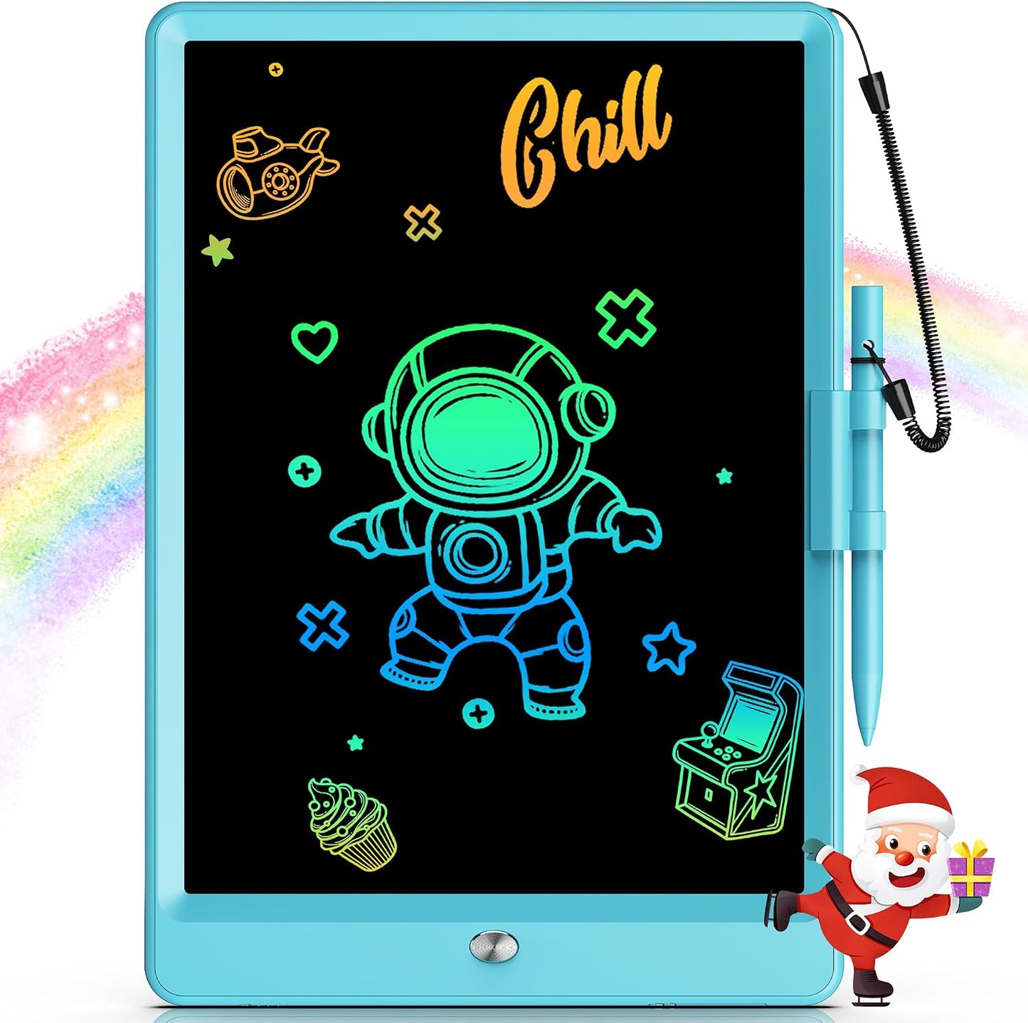 Hot Bravokids Toys for 3-6 Years Old Girls Boys, LCD Writing Tablet 10 Inch Doodle Board, Electronic Drawing Pads, Educational Birthday Gift for 3 4 5 6 7 8 Years Old Kids Toddler (Blue)