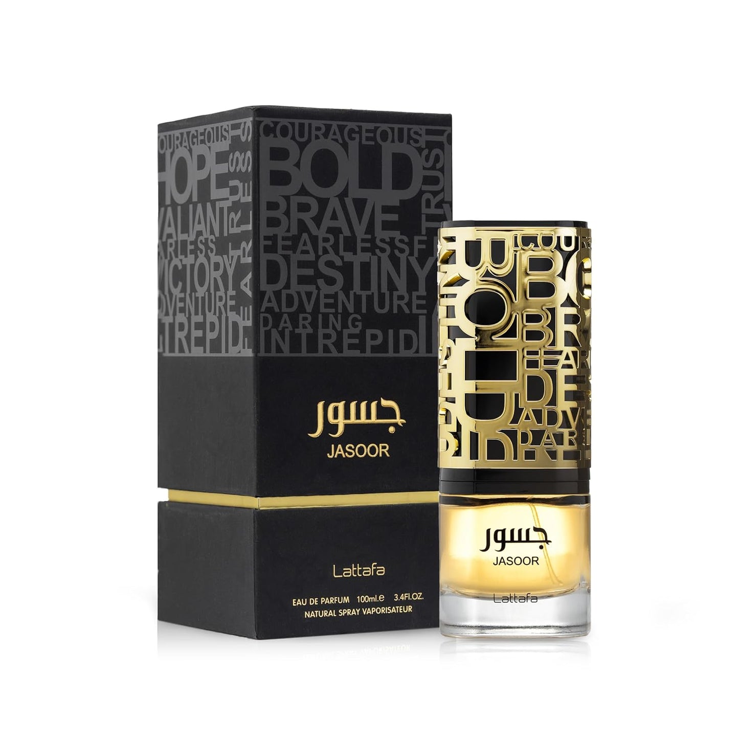 Hot Lattafa Jasoor Eau De Parfum Spray for Men, 3.4 Ounce
