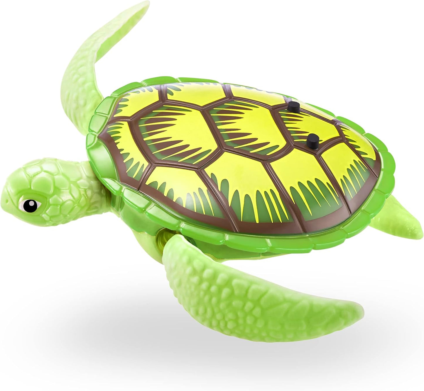 HotRobo Alive Robo Turtle Robotic Swimming Turtle (Green + Pink) by ZURU Water Activated, Comes with Batteries, Exclusive (2 Pack)