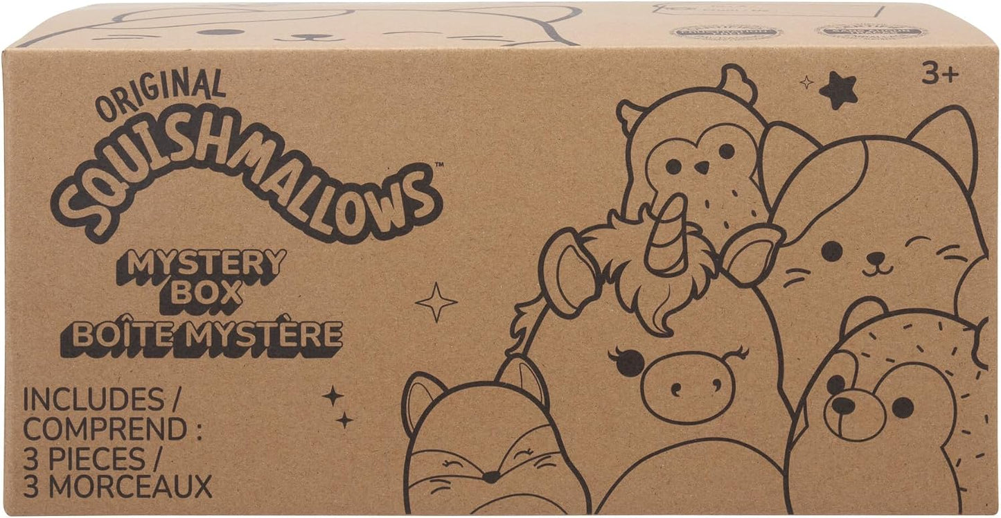 Hot Squishmallows Original Mystery 3-Pack (8-Inch) – Official Jazwares Plush (Medium-Sized)