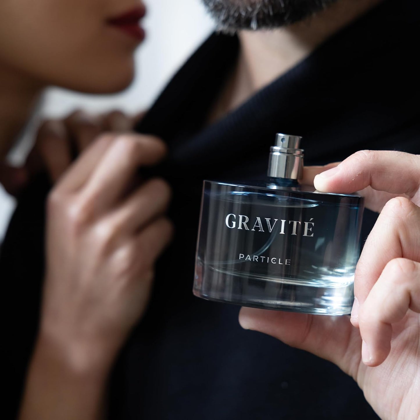 Hot Particle Gravité Cologne Spray for Men, Long Lasting Fresh Scent, Men's Perfume Woody Citrus Fragrance, Notes of Pepper, Rosemary, Grapefruit, Cedar, Cashmere & Musk, 3.38 FL OZ Bottle