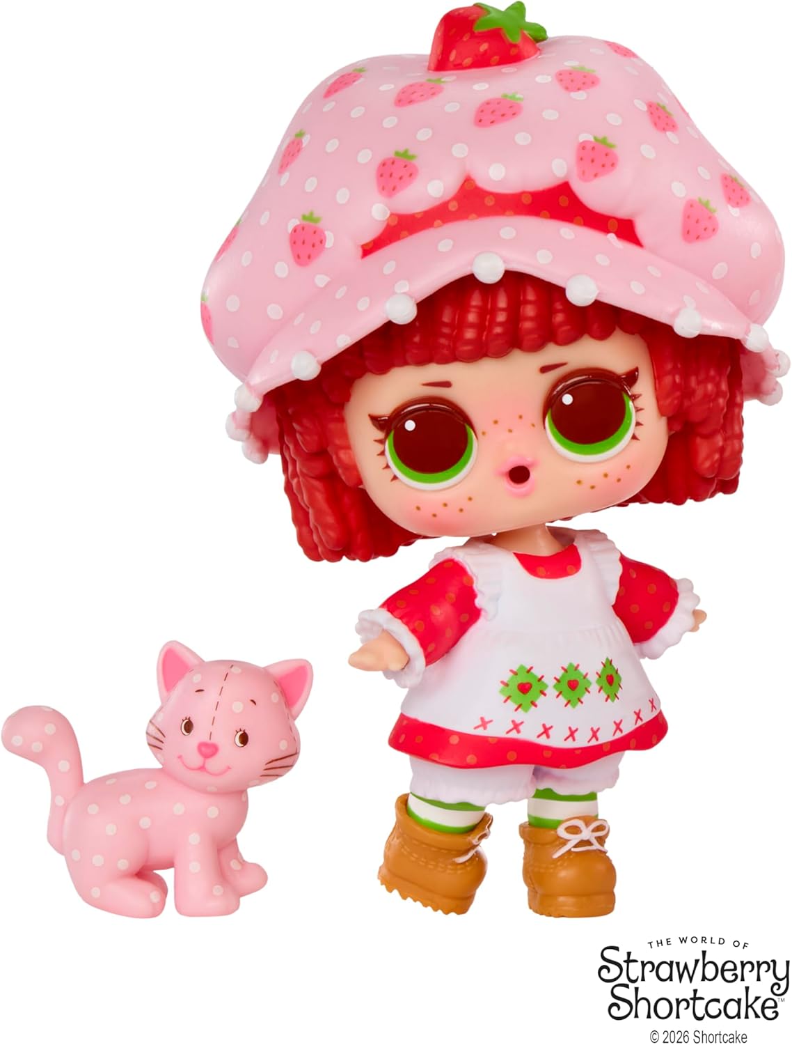 Hot LOL Surprise Loves The World of Strawberry Shortcake Tots with Scented Dolls, Pets, and Transforming Strawberry House Playset – Gift for Kids Ages 4+