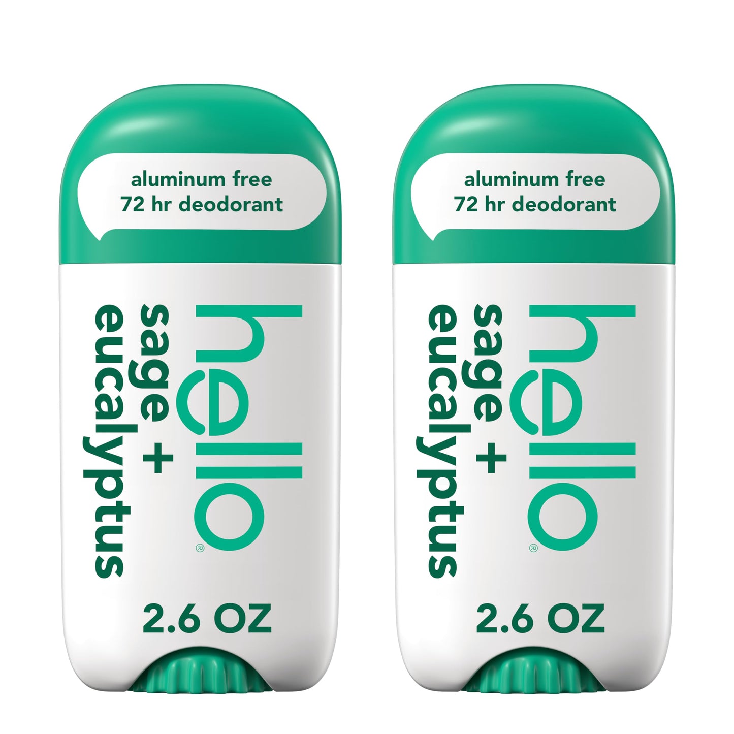 Hothello Unicorn Aluminum Free Deodorant for Women, Girls, Safe for Kids, Dermatologically tested, Natural Fragrance, 2 Pack
